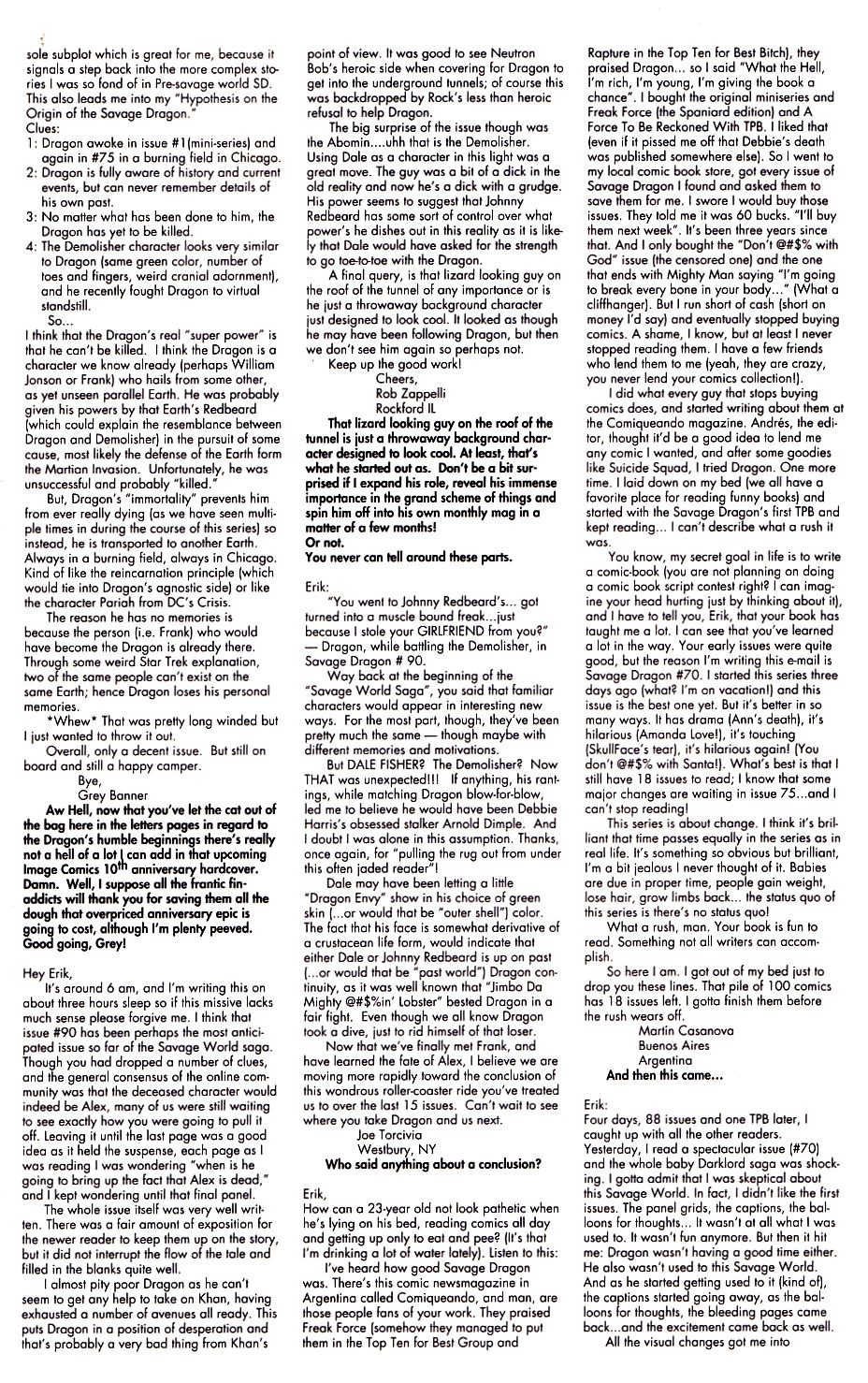 The Savage Dragon (1993) Issue #92 #95 - English 28