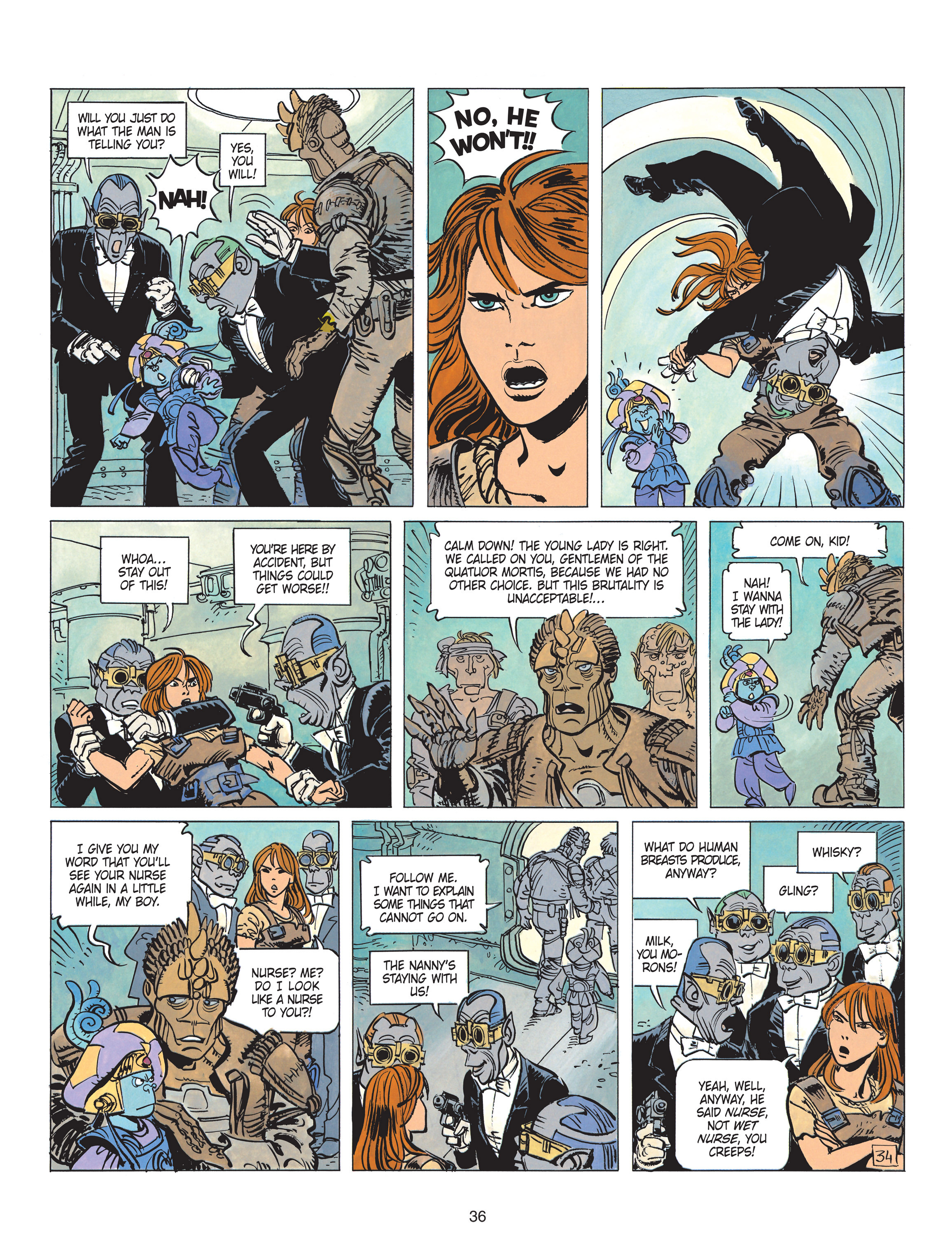 Read online Valerian and Laureline comic -  Issue #16 - 36