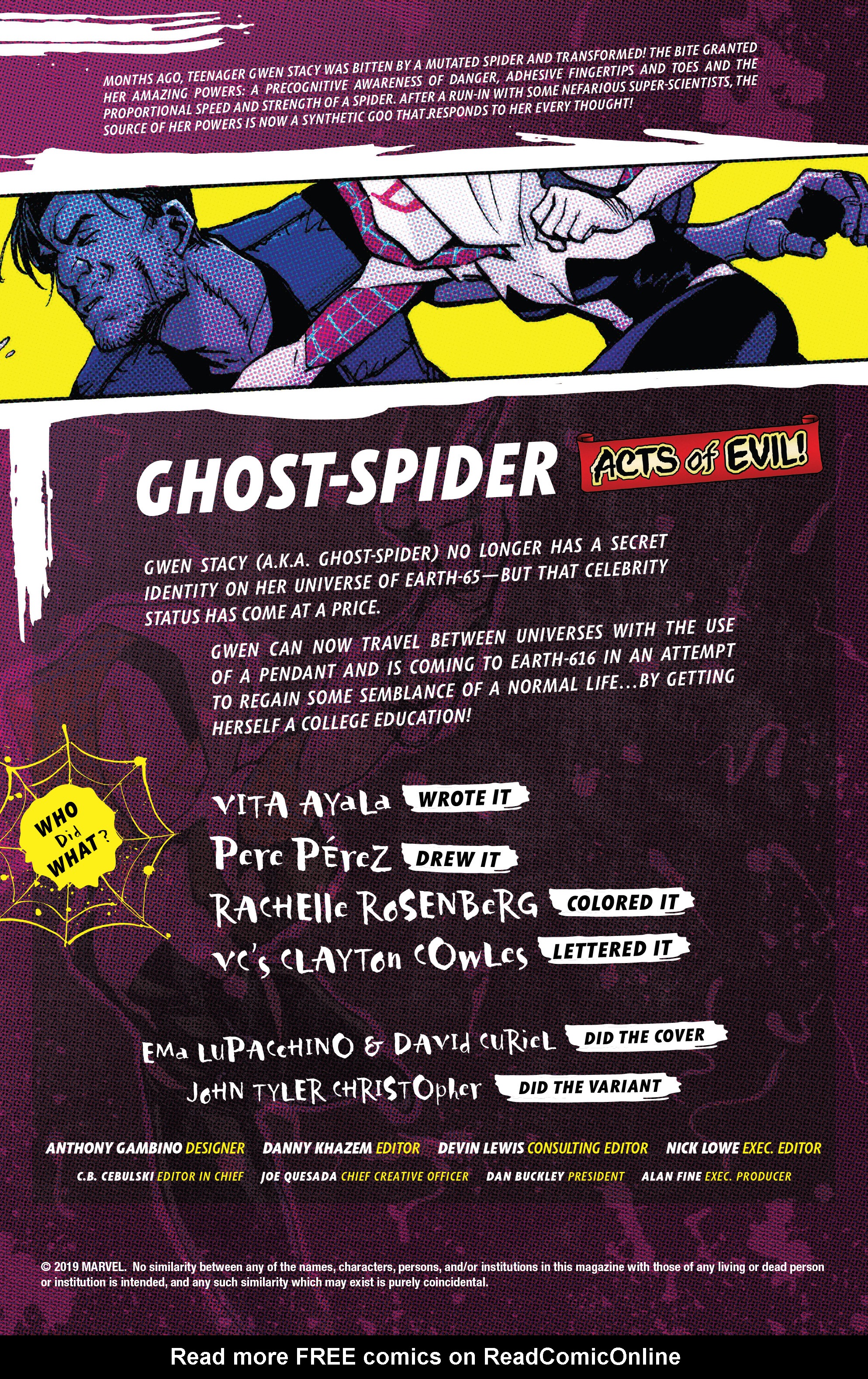 Read online Ghost-Spider comic -  Issue # Annual 1 - 2