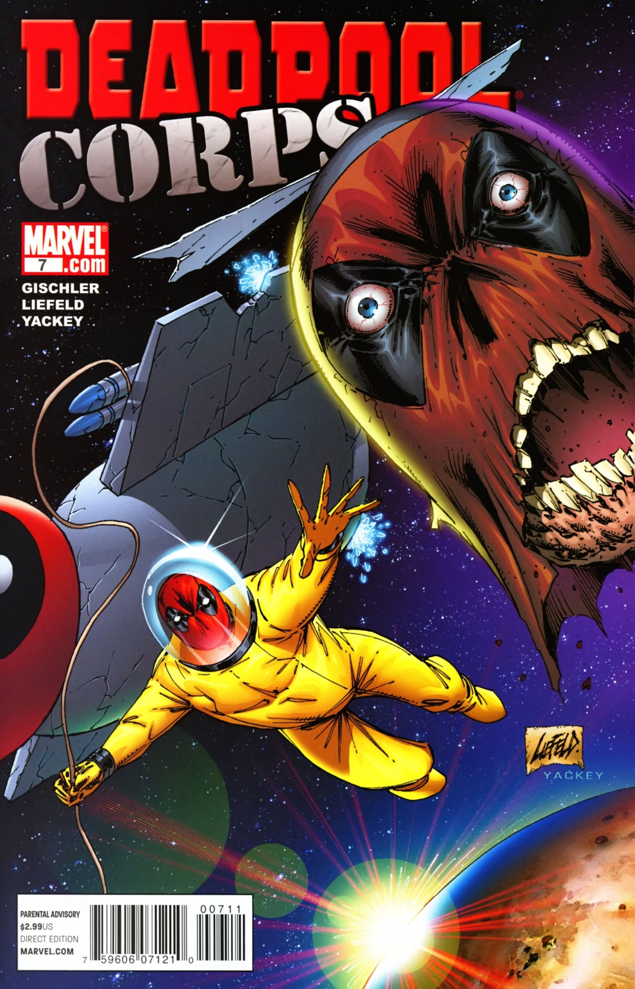 Read online Deadpool Corps (2010) comic -  Issue #7 - 1