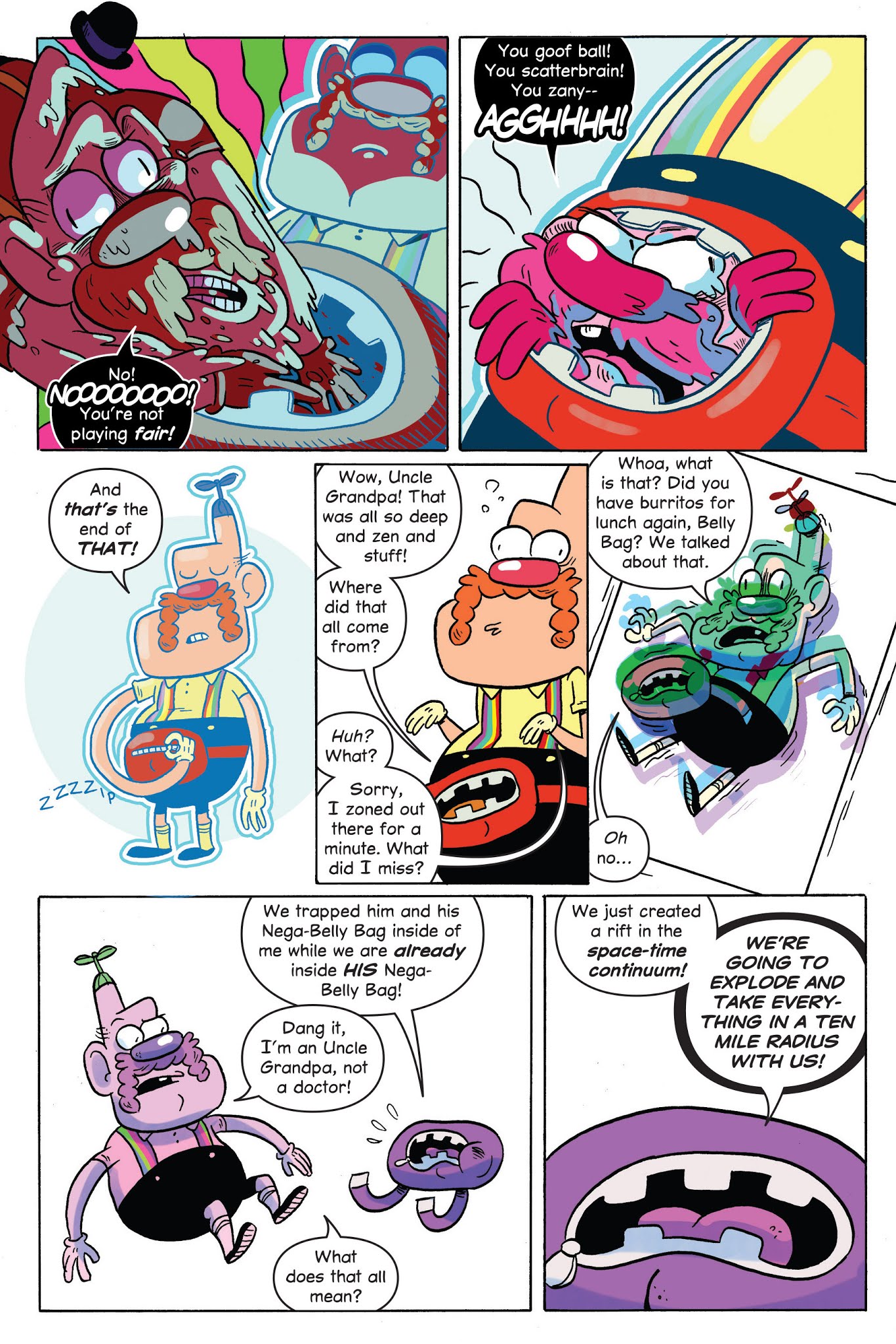 Read online Uncle Grandpa in Uncle Grandpaland comic -  Issue # TPB - 126