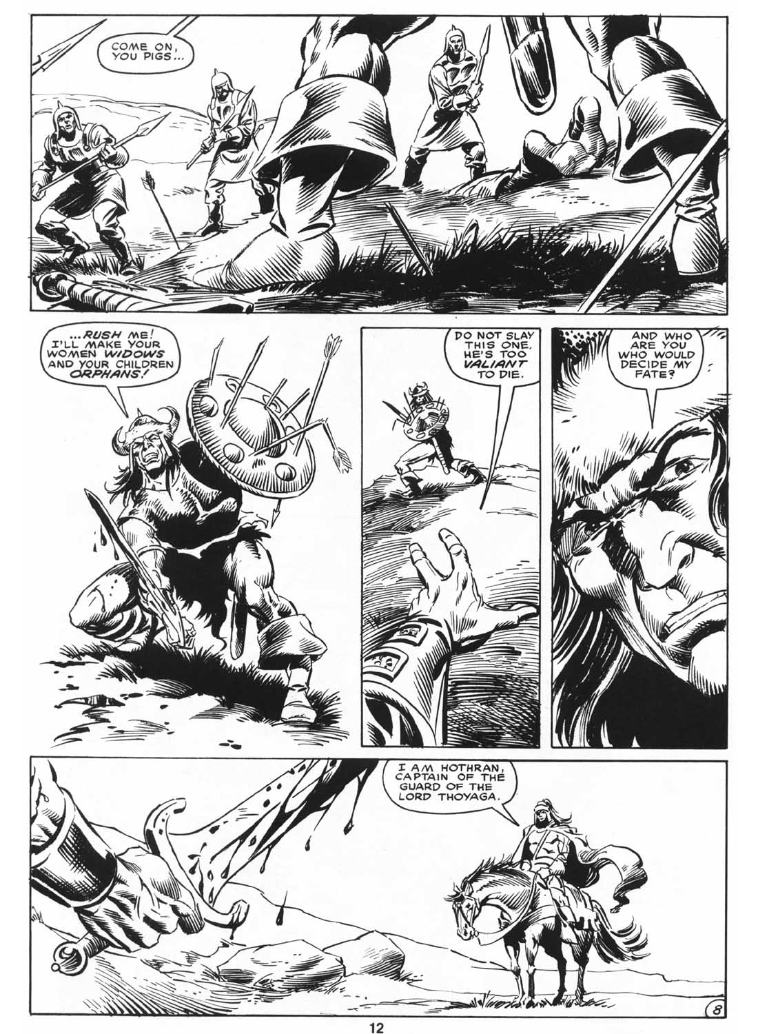 Read online The Savage Sword Of Conan comic -  Issue #159 - 12