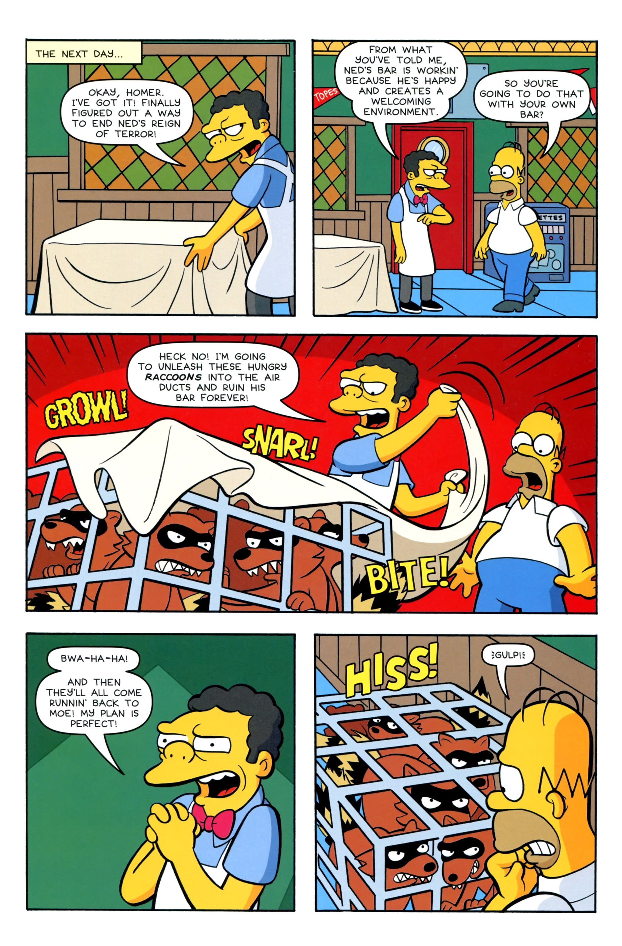 Read online Simpsons Comics comic -  Issue #220 - 21