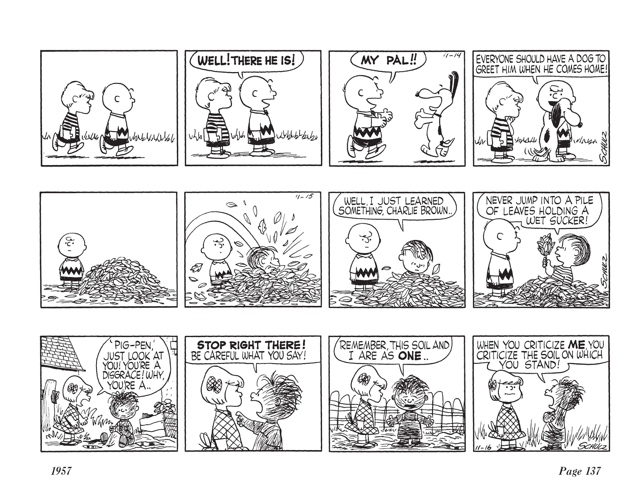 Read online The Complete Peanuts comic -  Issue # TPB 4 - 151