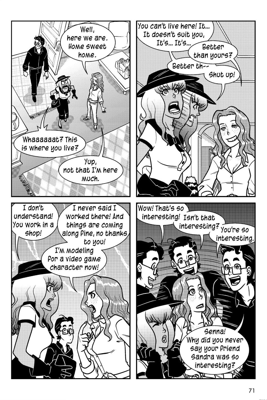 Read online Sandra On The Rocks comic -  Issue # TPB 1 (Part 1) - 71