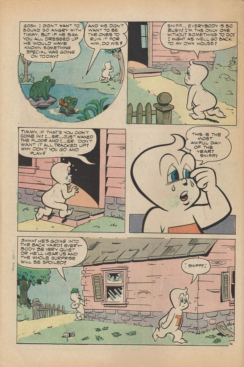 Read online Timmy the Timid Ghost comic -  Issue #5 - 6