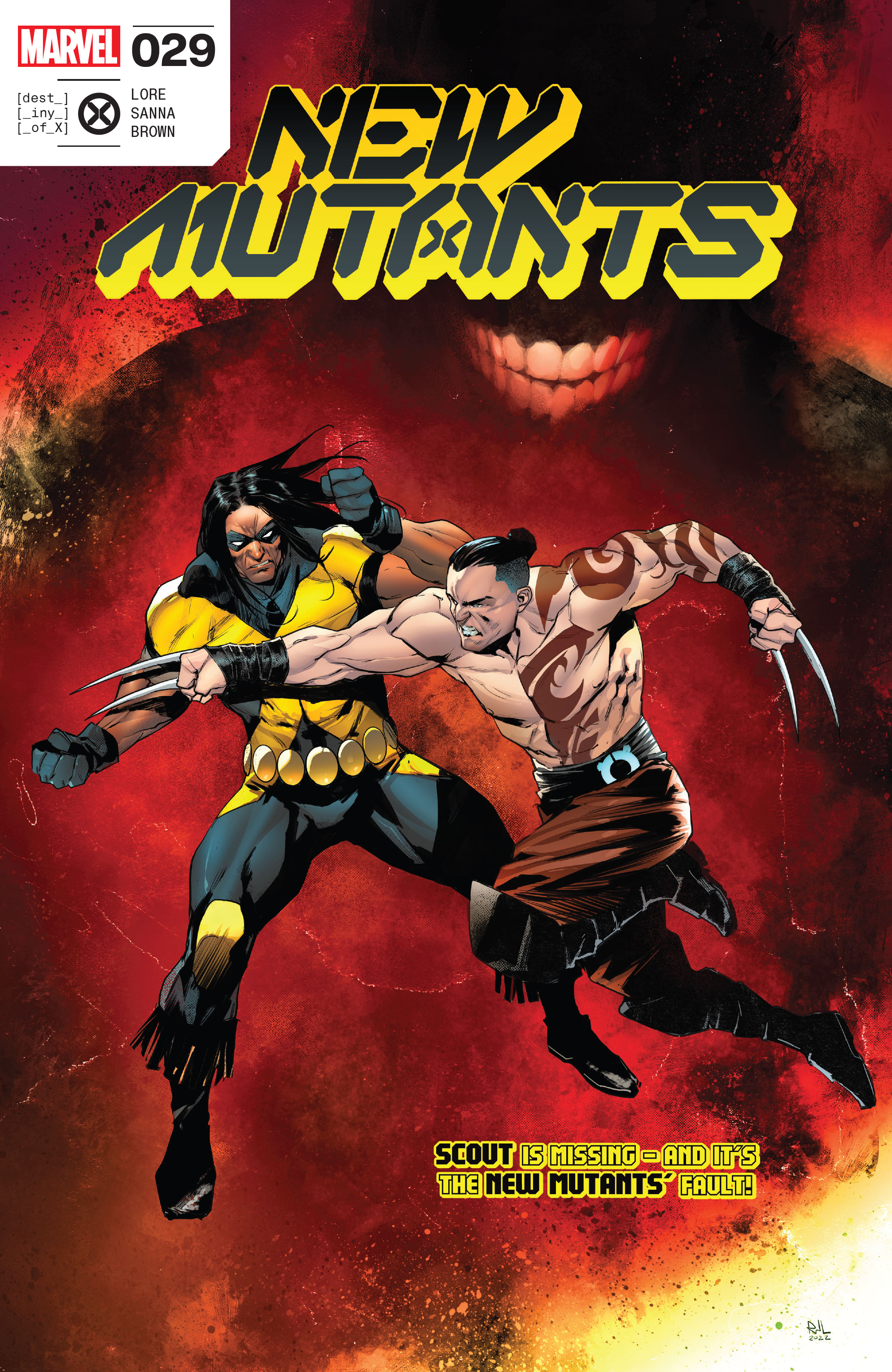 Read online New Mutants (2019) comic -  Issue #29 - 1