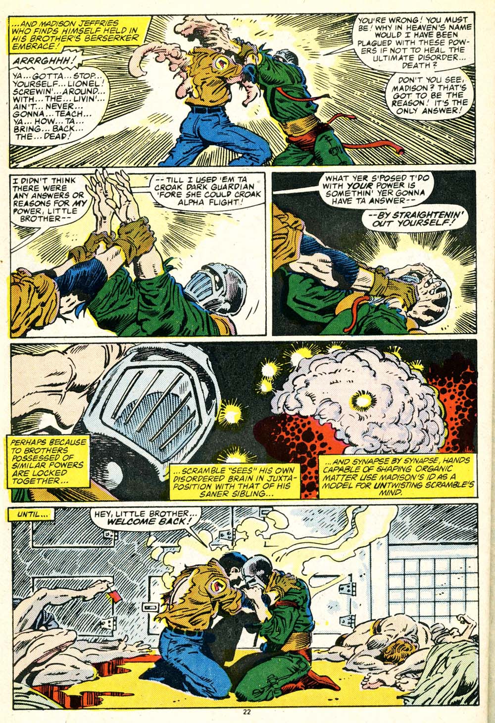 Read online Alpha Flight (1983) comic -  Issue #30 - 24
