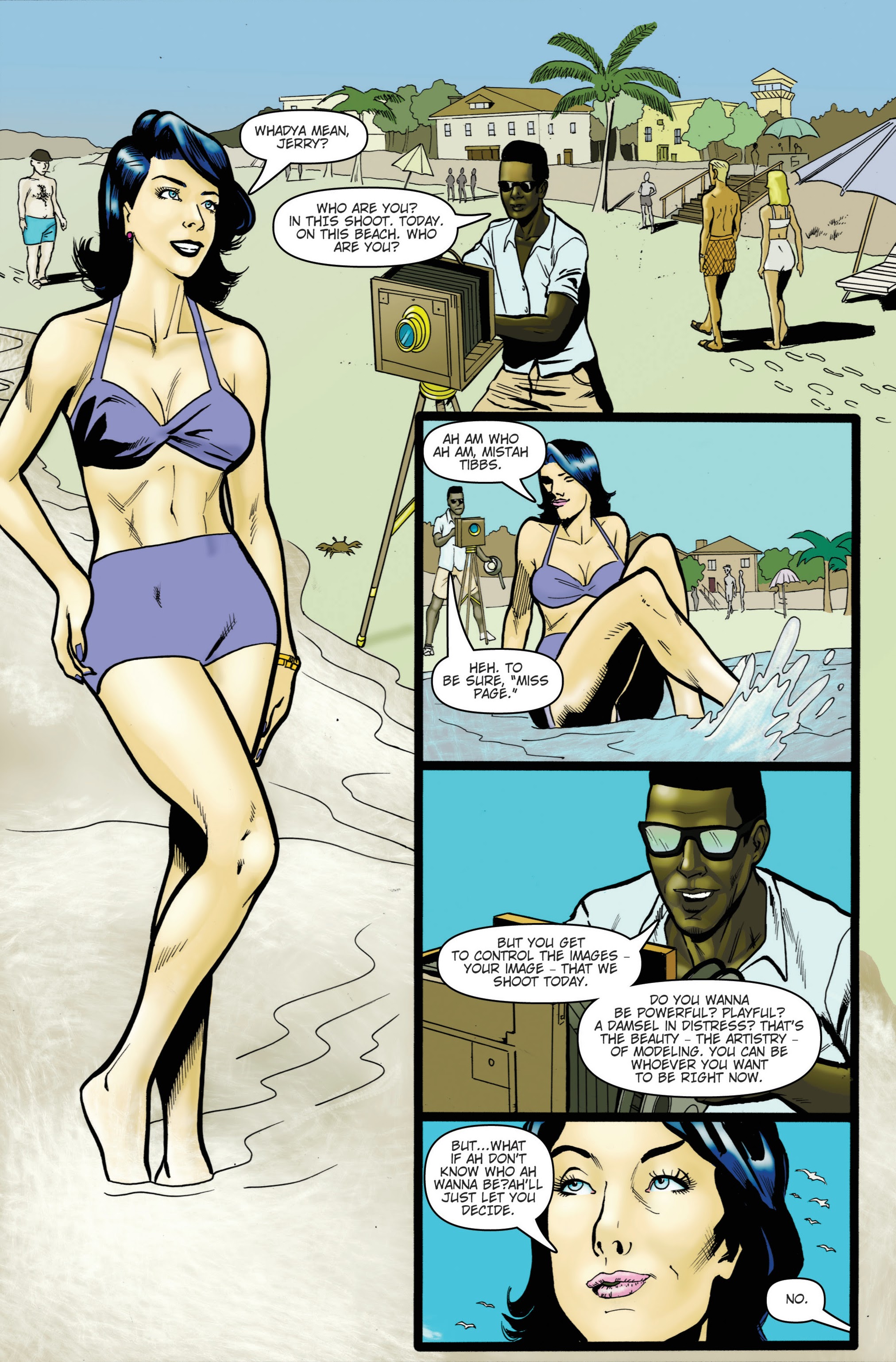 Read online Fantasy World of Bettie Page comic -  Issue #4 - 4