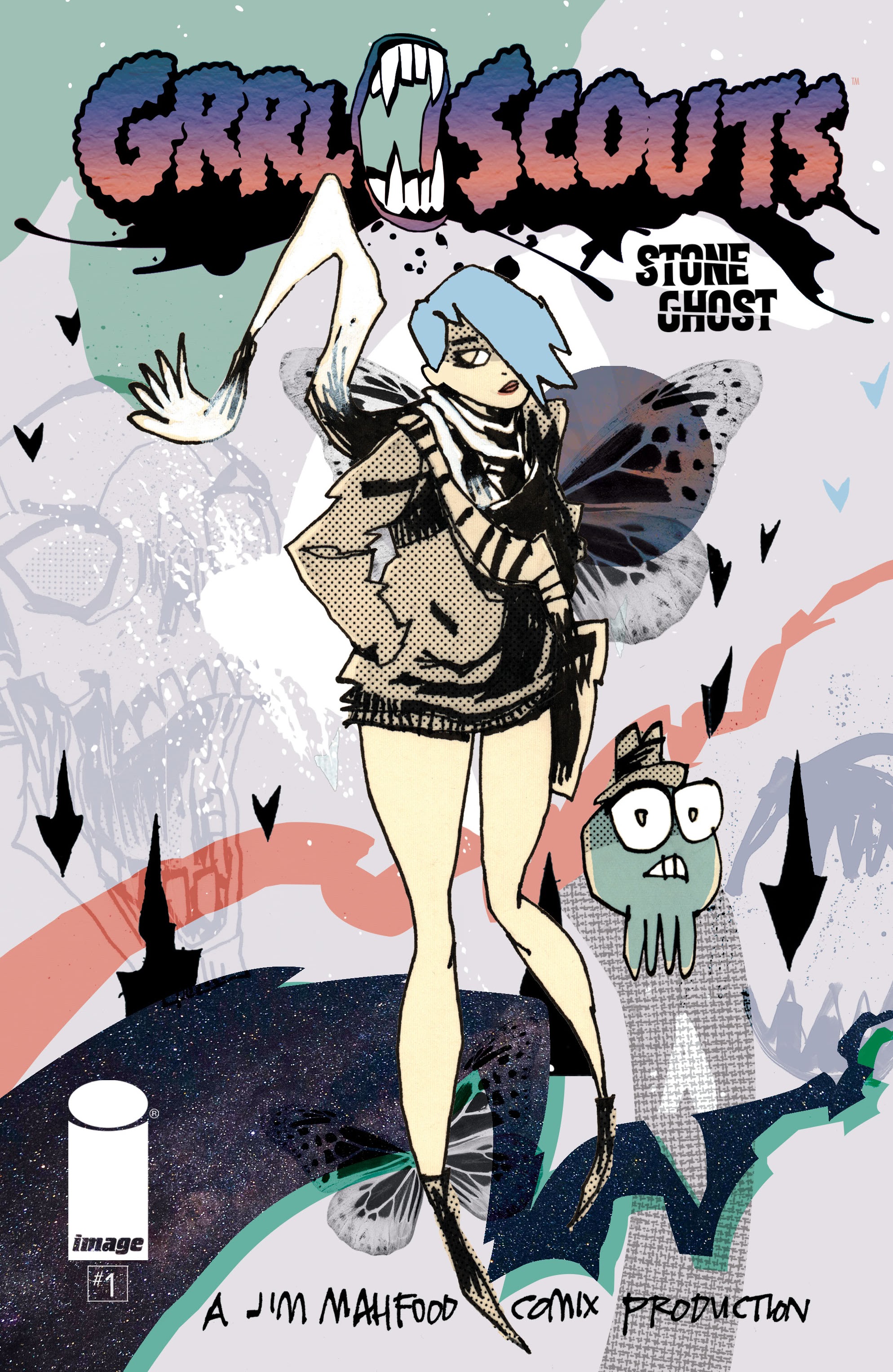 Read online Grrl Scouts: Stone Ghost comic -  Issue #1 - 1