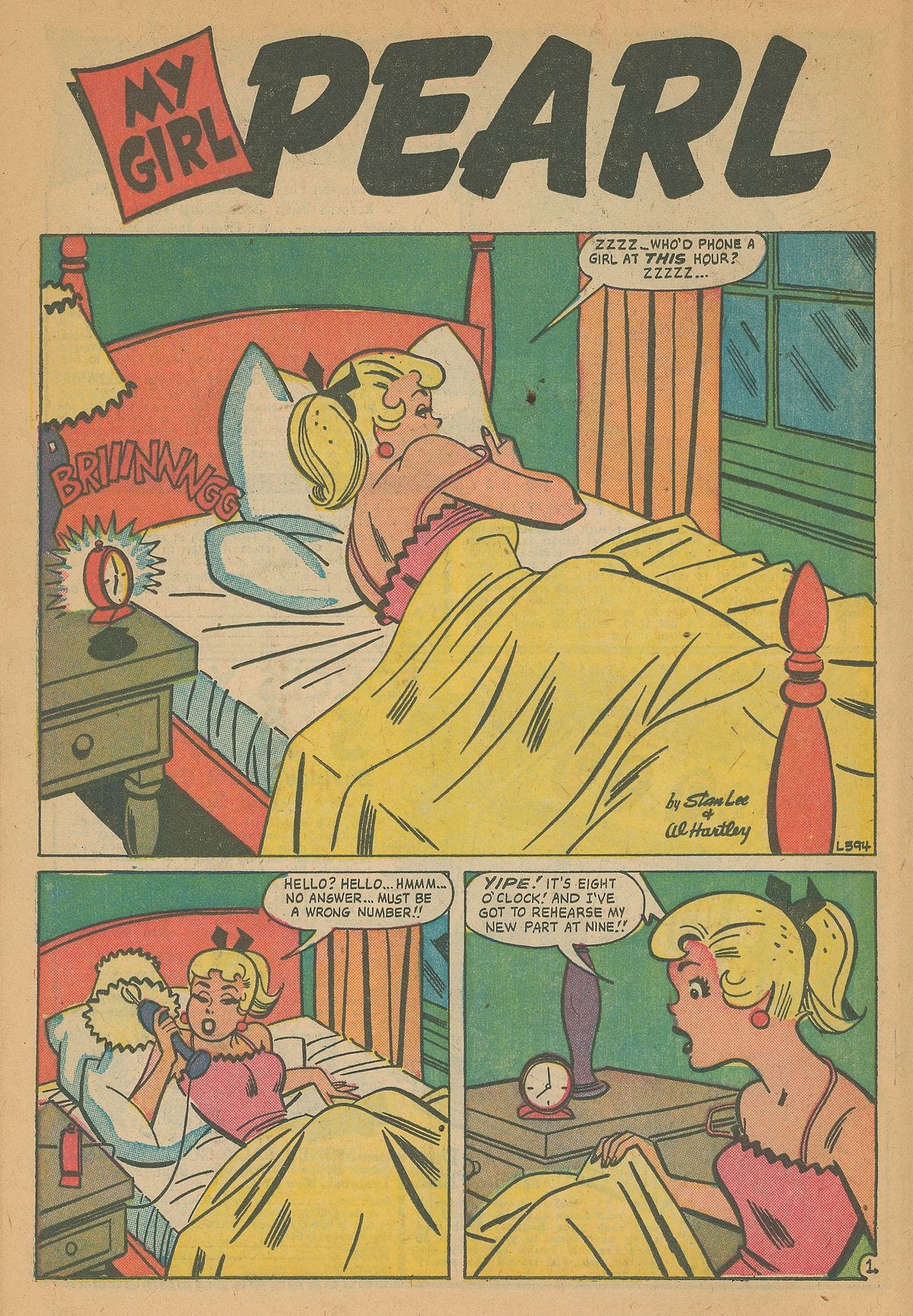Read online Sherry the Showgirl (1957) comic -  Issue #5 - 18