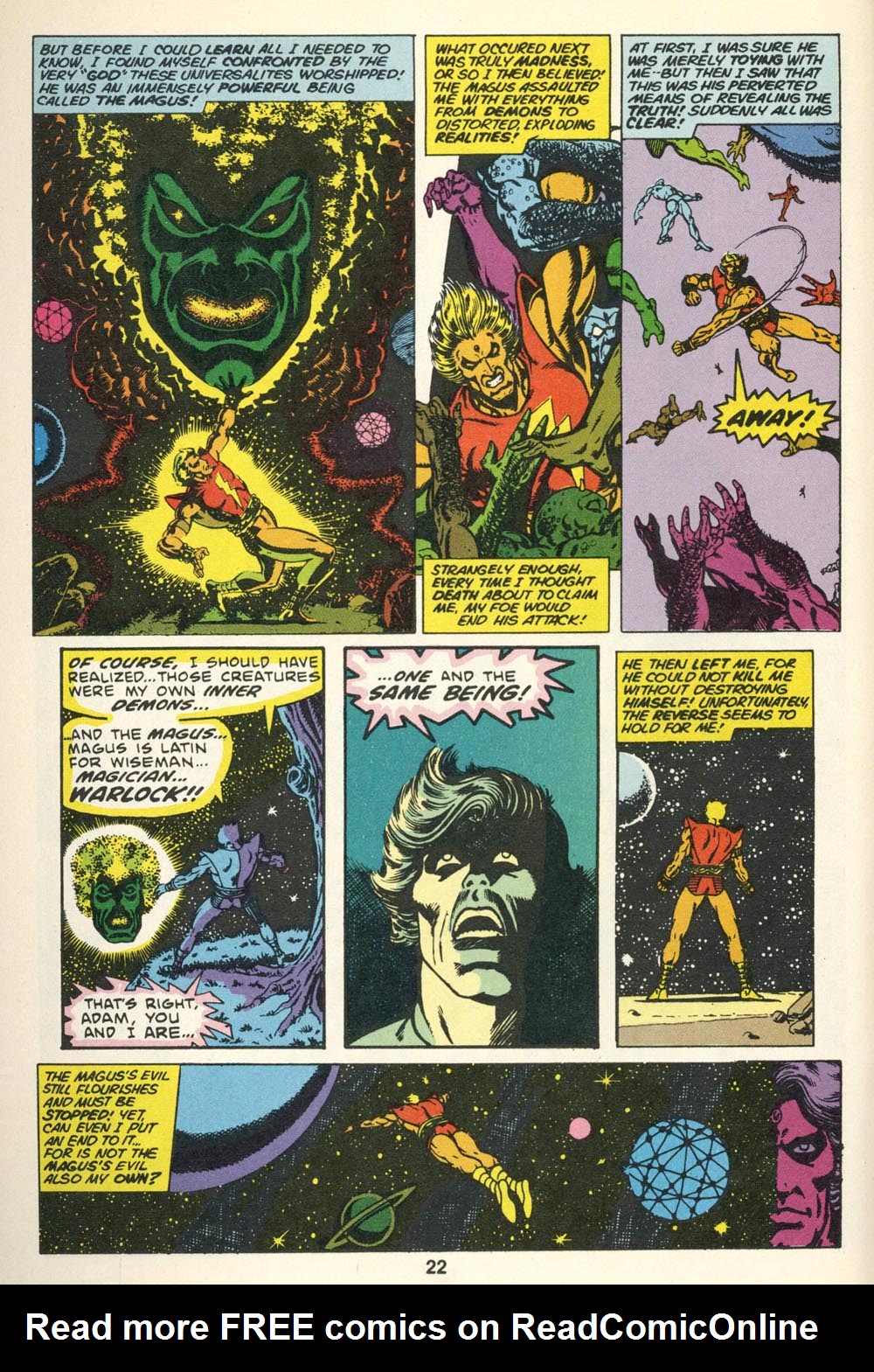Read online Warlock (1982) comic -  Issue #1 - 24