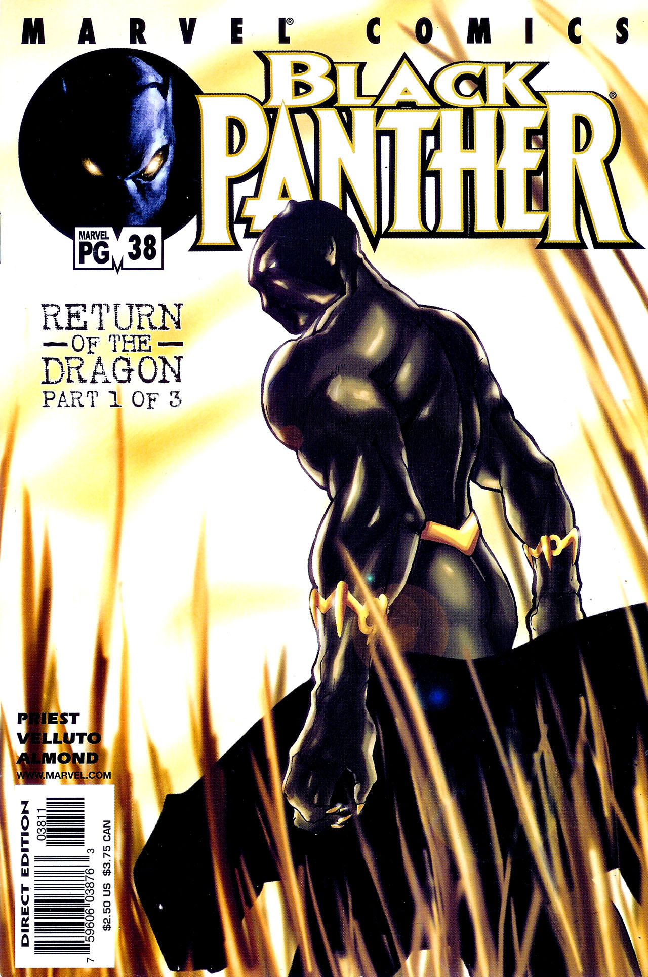 Read online Black Panther (1998) comic -  Issue #38 - 1