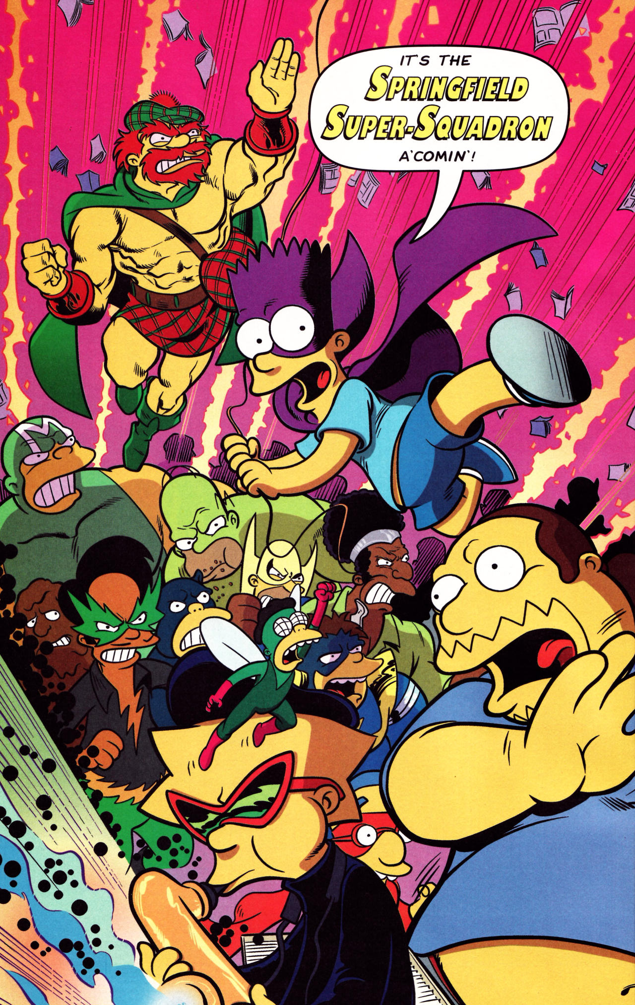 Read online Bongo Comics Presents Simpsons Super Spectacular comic -  Issue #6 - 24