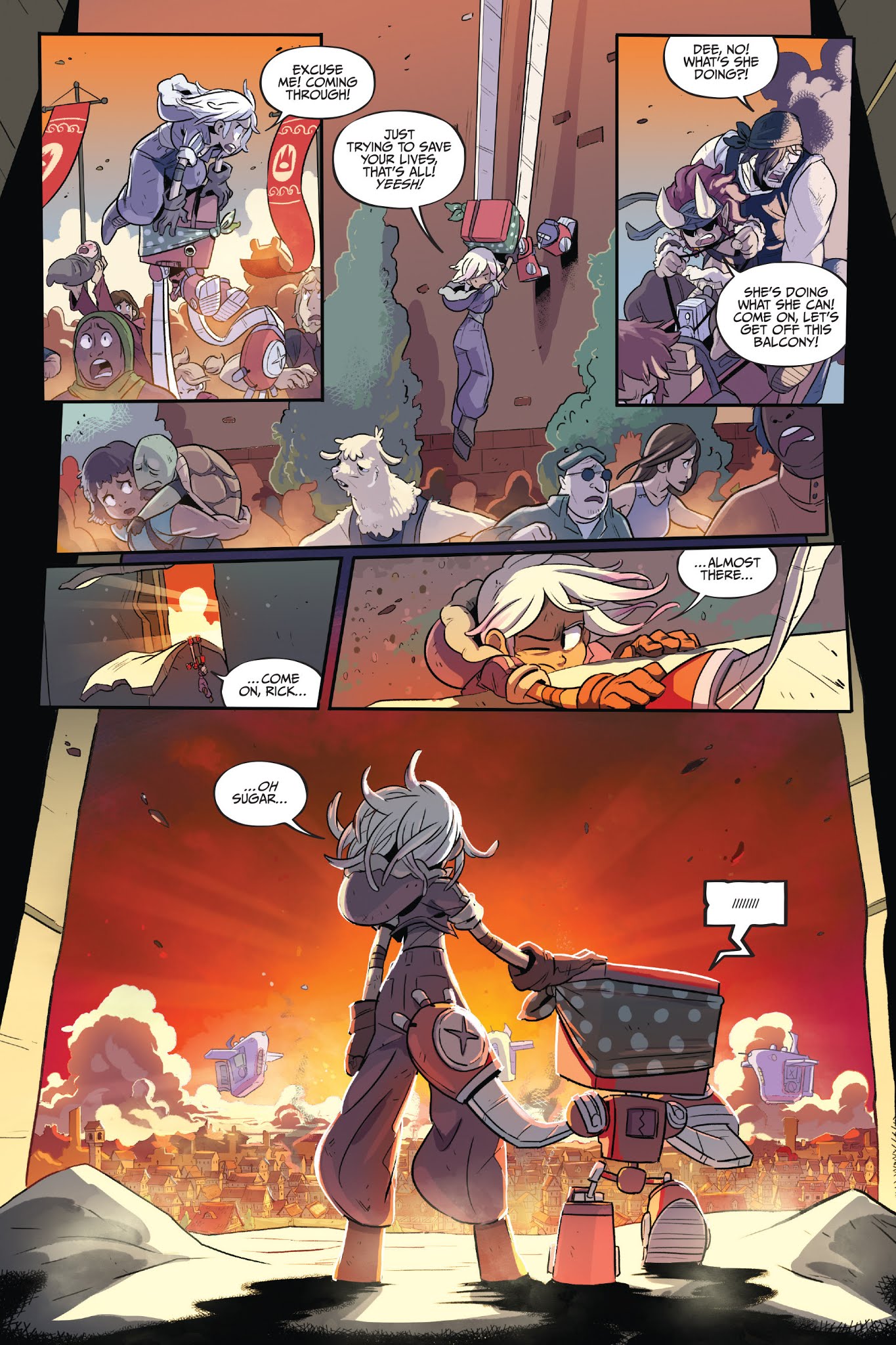 Read online Tyson Hesse's Diesel: Ignition comic -  Issue # TPB (Part 2) - 78