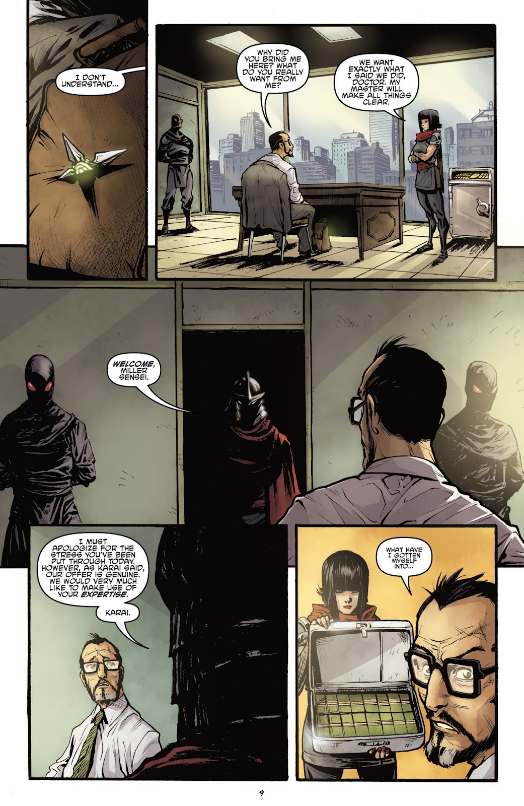 Teenage Mutant Ninja Turtles: The Secret History of the Foot Clan issue 2 - Page 11