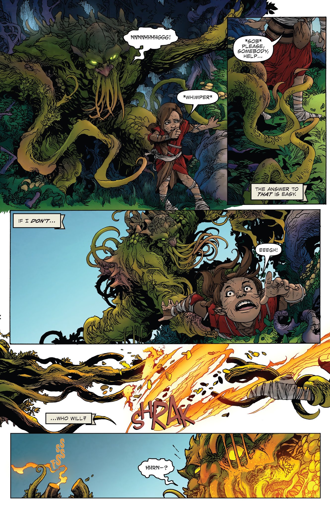 Read online Magic: The Gathering: Chandra comic -  Issue #1 - 4