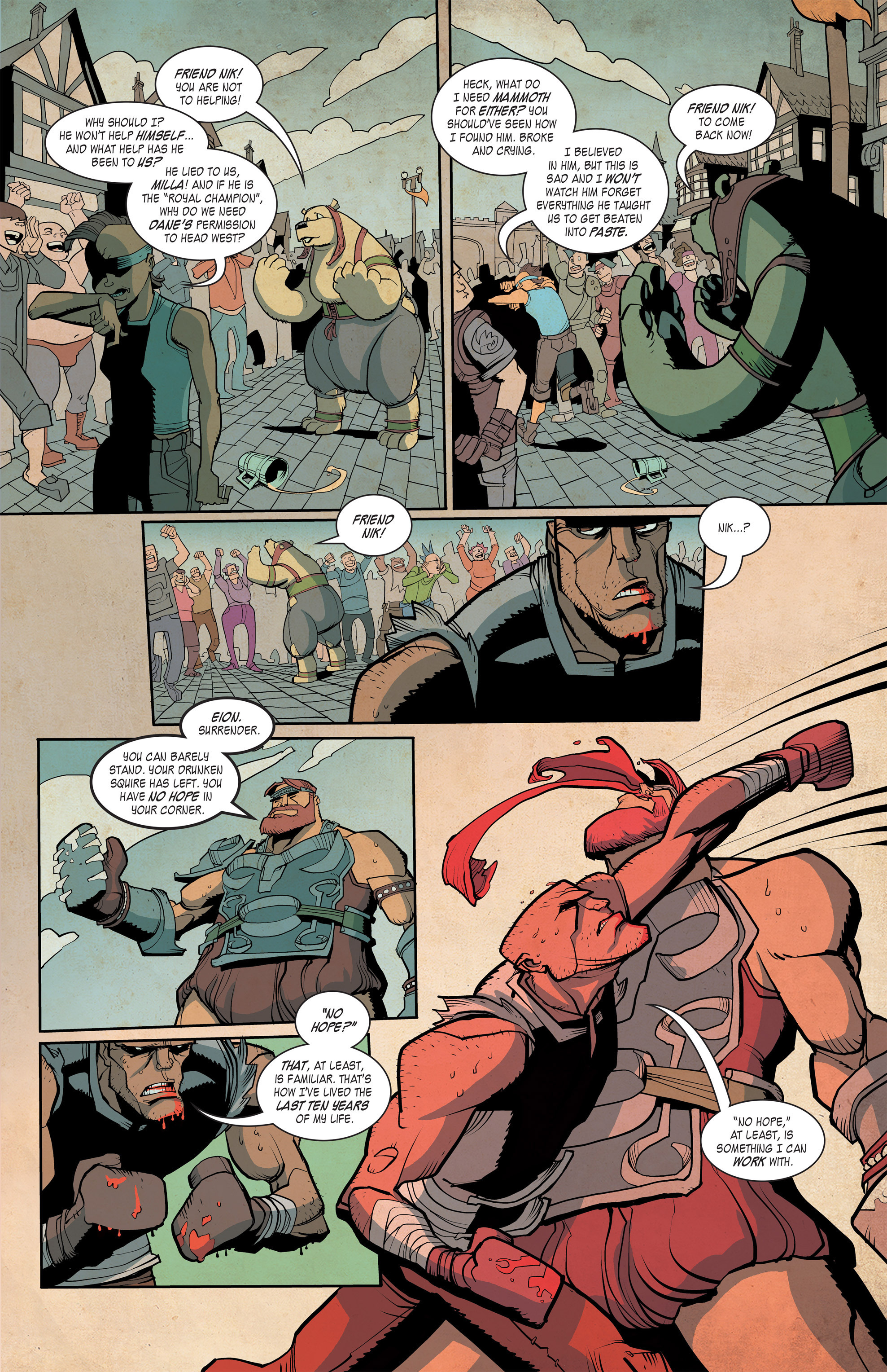 Read online Kings and Canvas comic -  Issue #3 - 15