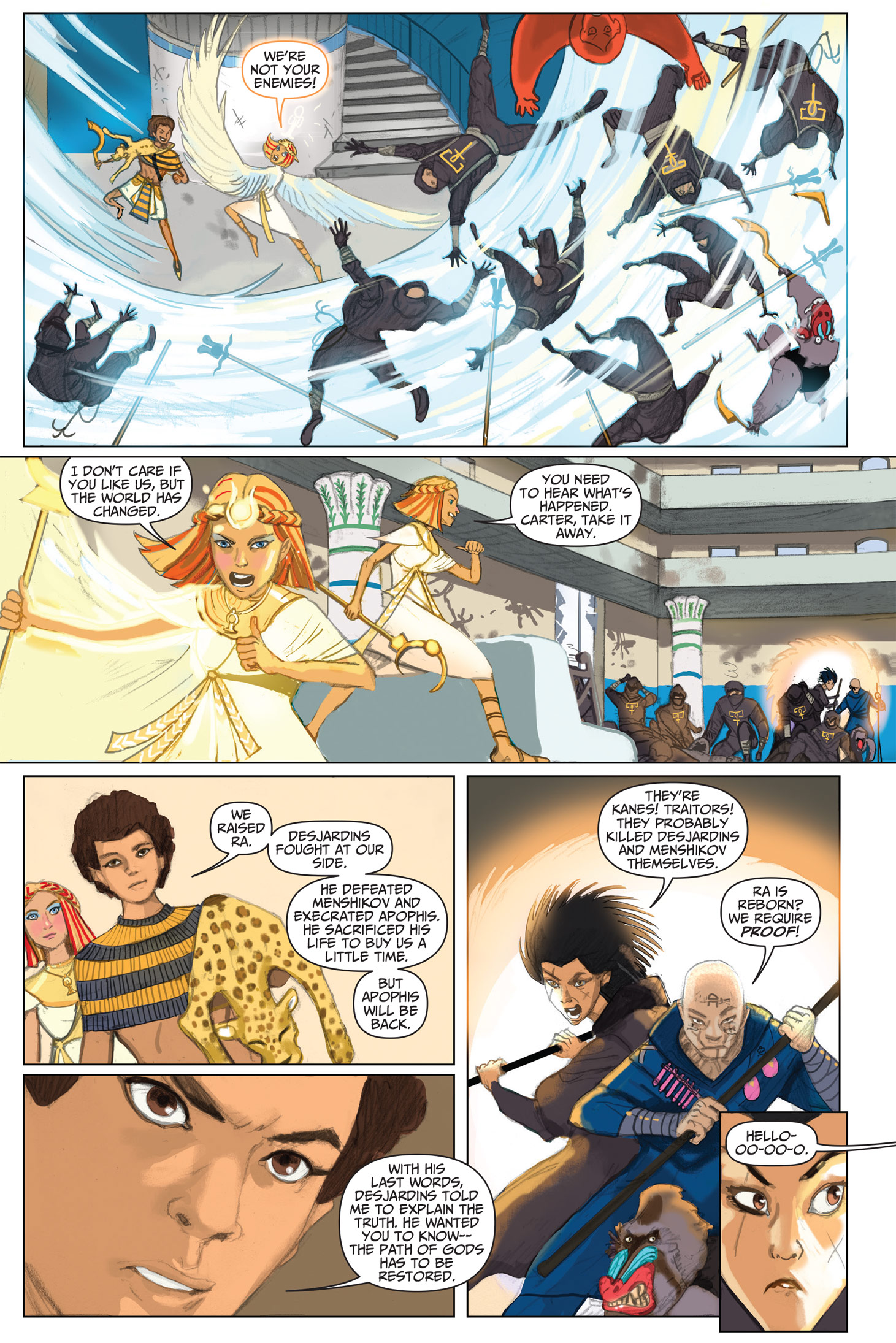 Read online The Kane Chronicles comic -  Issue # TPB 2 - 145
