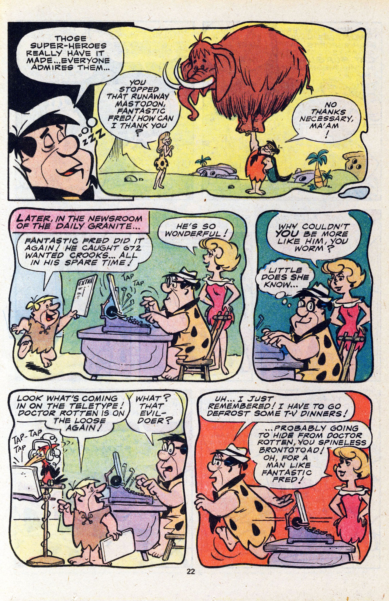 Read online The Flintstones (1977) comic -  Issue #8 - 23