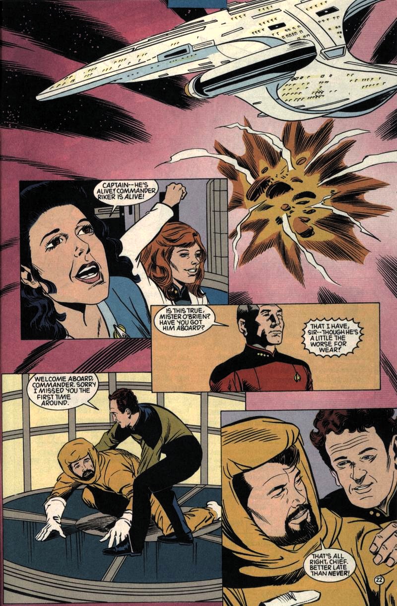 Read online Star Trek: The Next Generation (1989) comic -  Issue #31 - 23