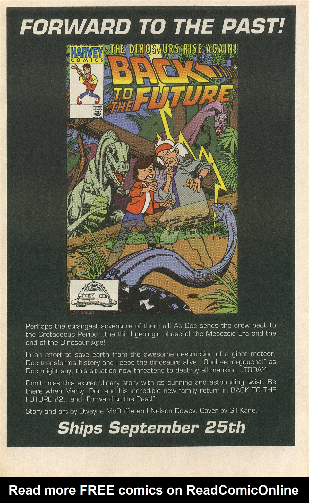 Read online Back to the Future (1991) comic -  Issue #1 - 32