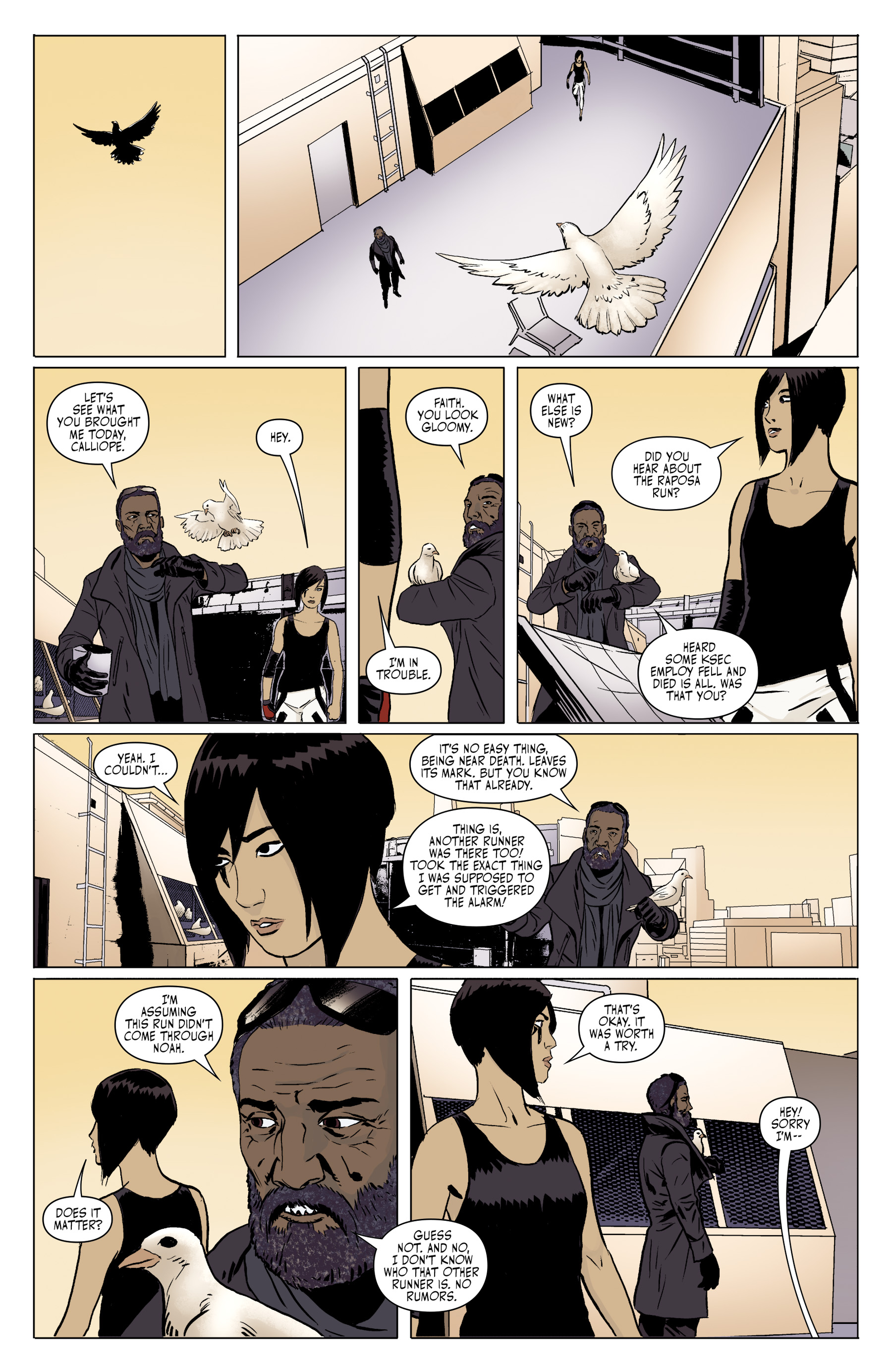 Read online Mirror's Edge: Exordium comic -  Issue #3 - 19