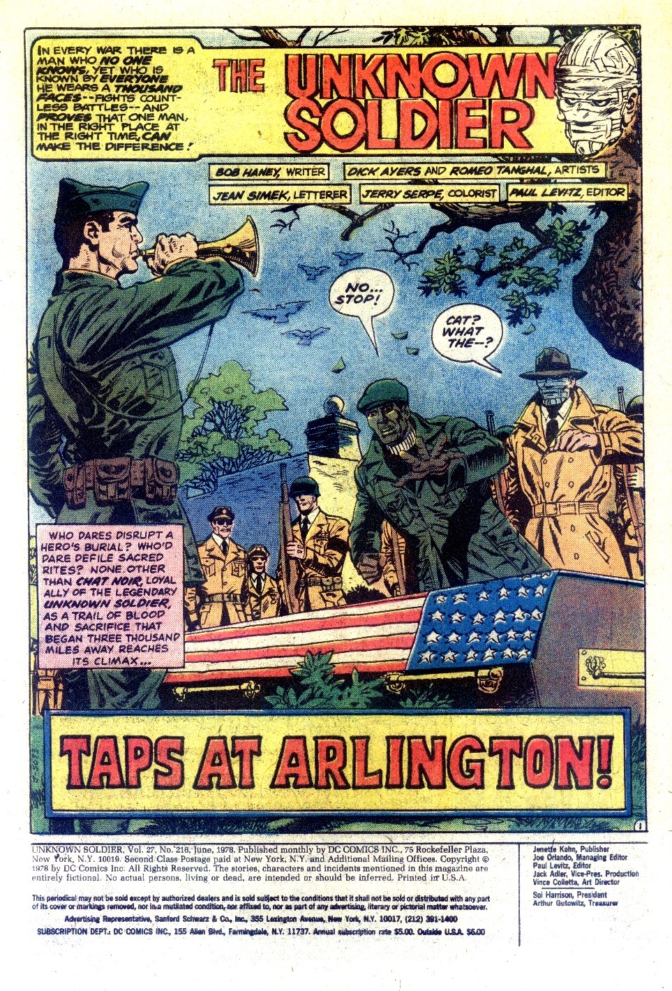 Read online Unknown Soldier (1977) comic -  Issue #216 - 3