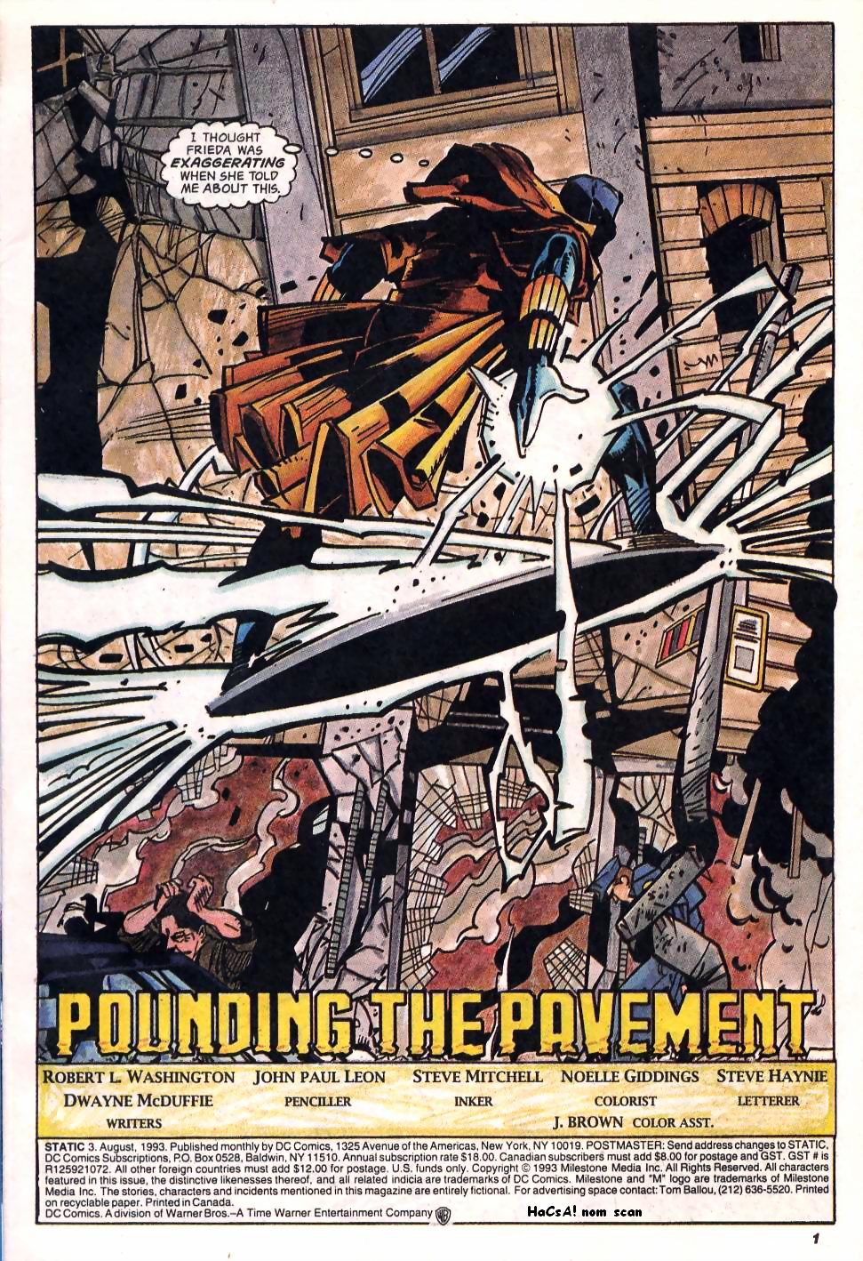 Read online Static comic -  Issue #3 - 2