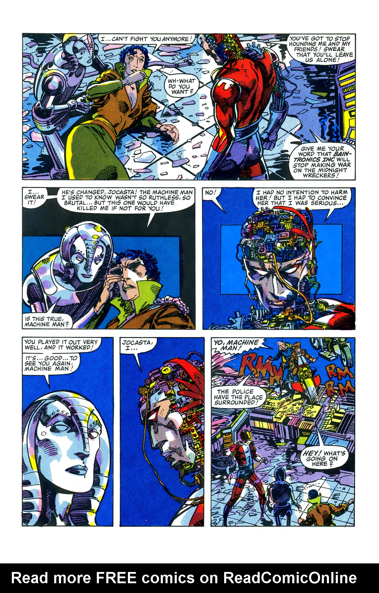 Read online Machine Man 2020 comic -  Issue #2 - 47
