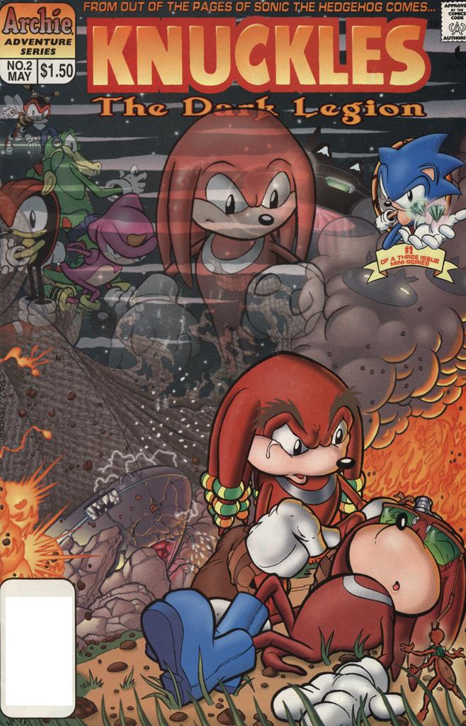 Read online Knuckles the Echidna comic -  Issue #2 - 1