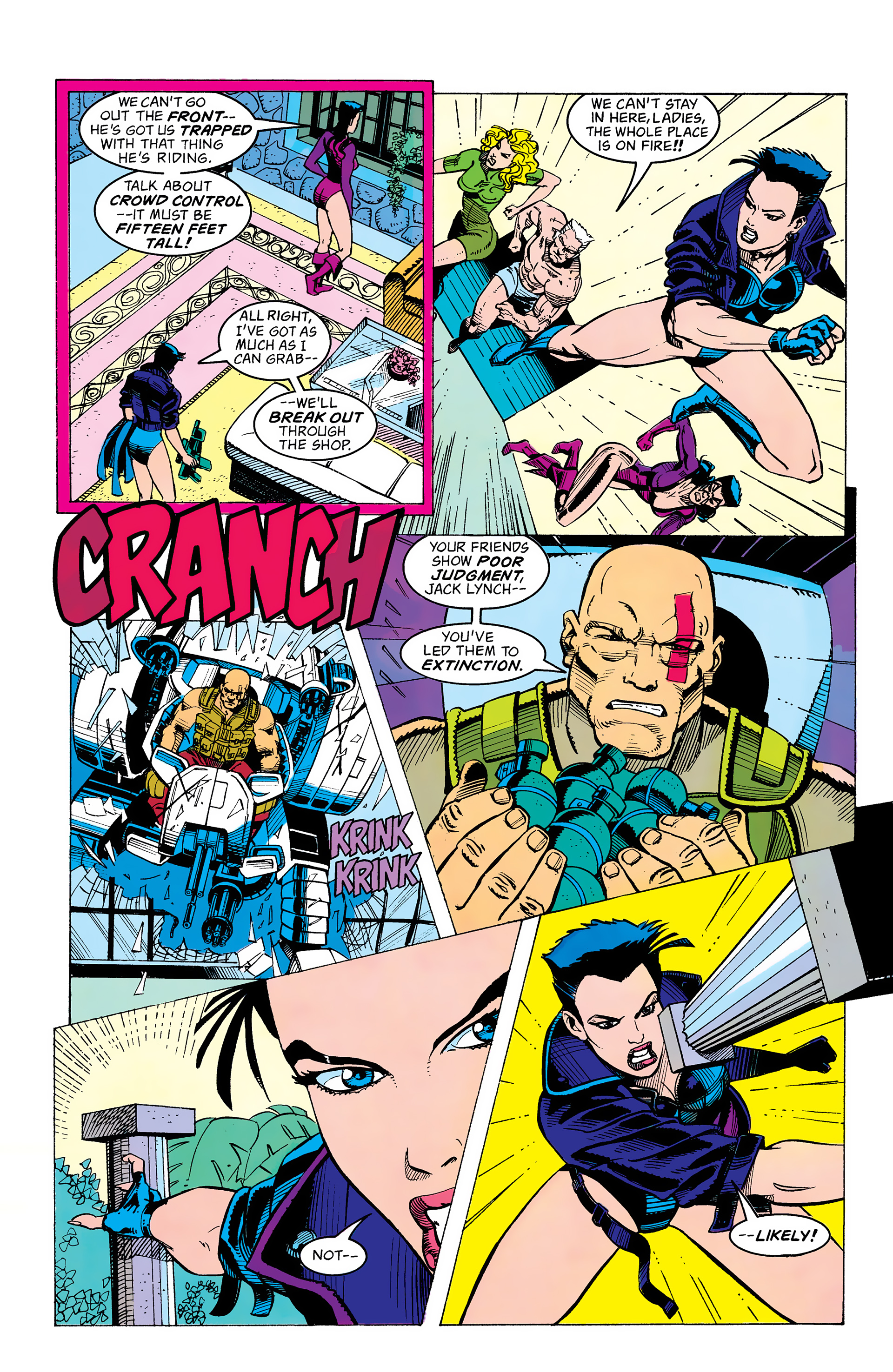 Read online Black Canary (1993) comic -  Issue #12 - 23