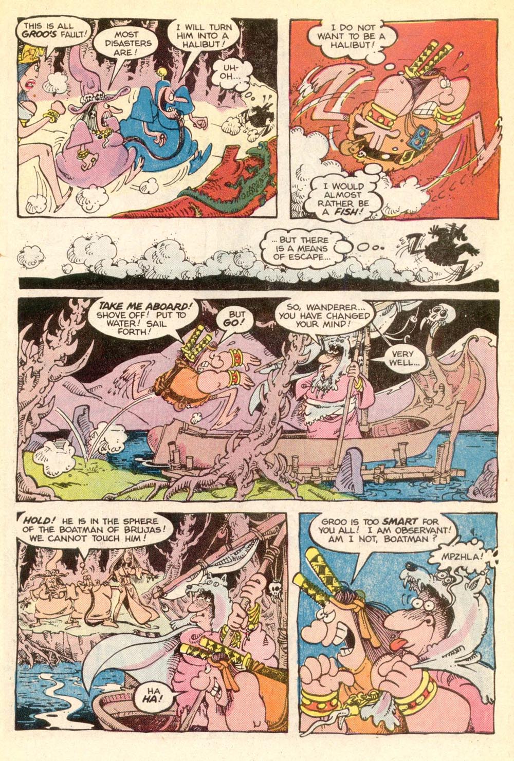 Read online Sergio Aragonés Groo the Wanderer comic -  Issue #21 - 22