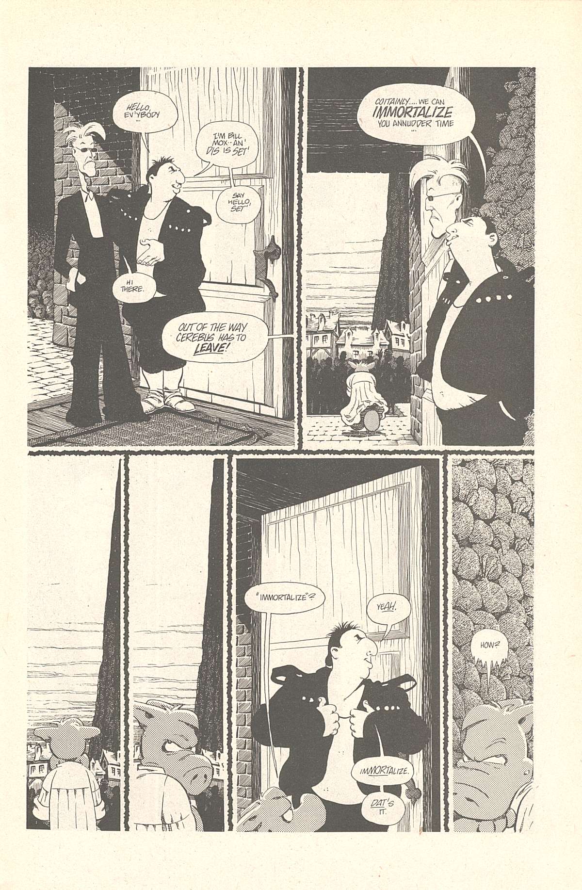 Read online Cerebus comic -  Issue #92 - 7