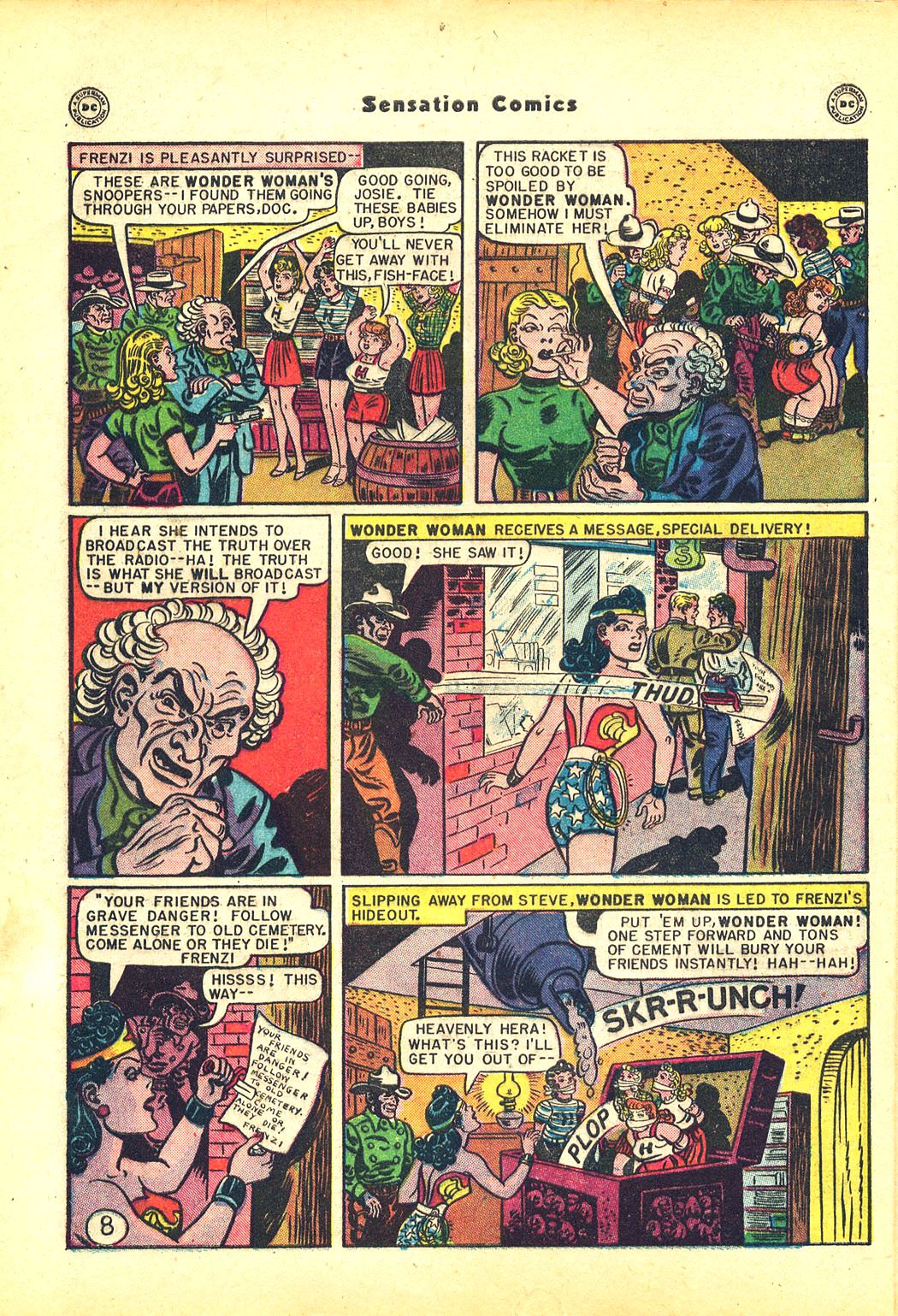 Read online Sensation (Mystery) Comics comic -  Issue #81 - 10