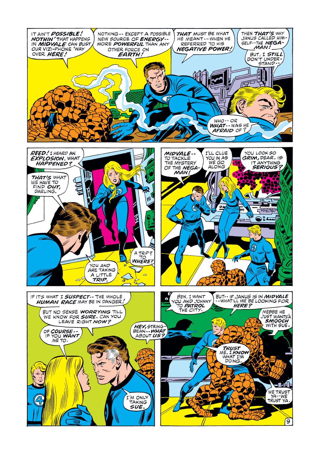 Read online Fantastic Four (1961) comic -  Issue #108 - 10