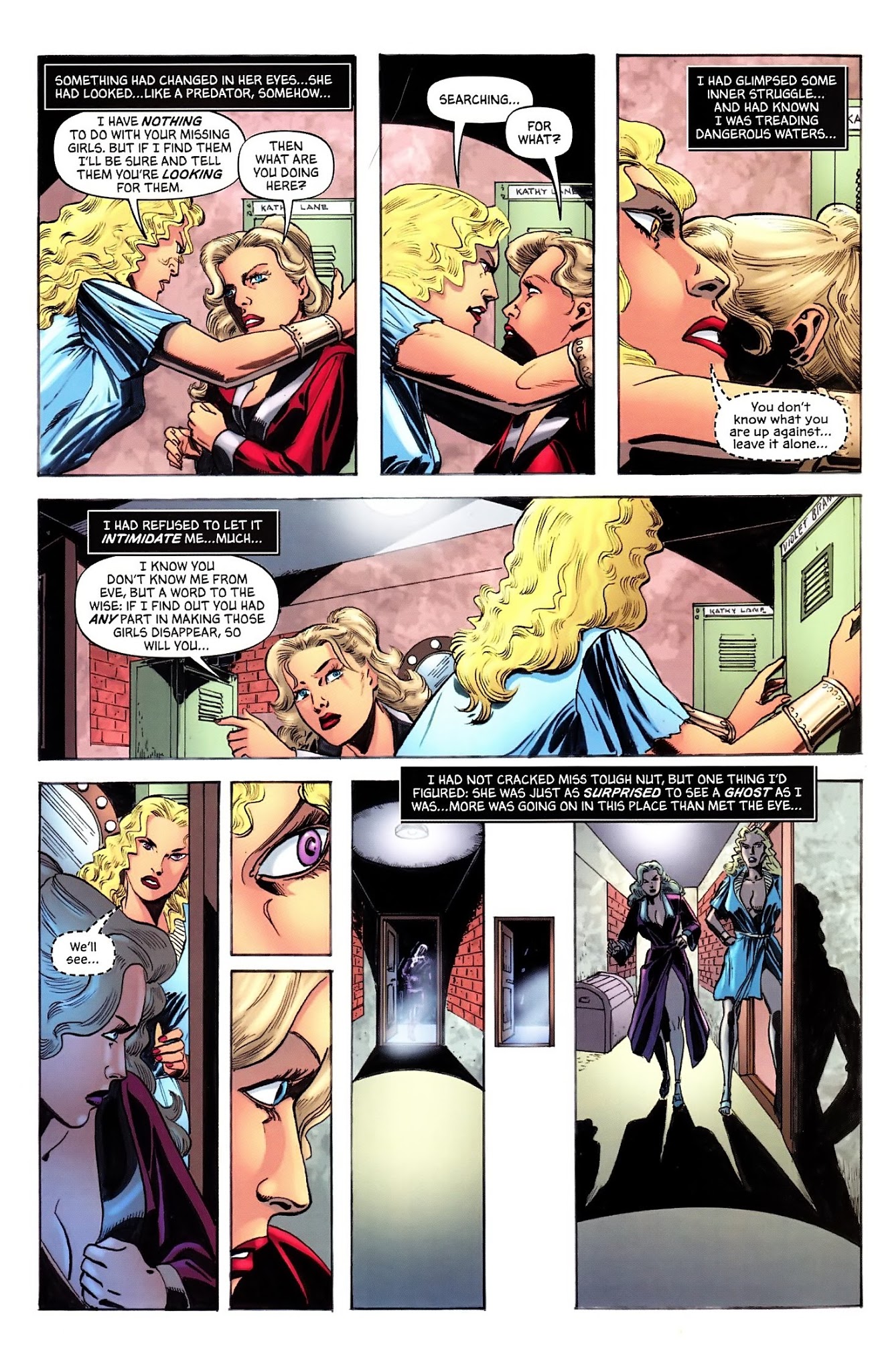 Read online Domino Lady's Threesome comic -  Issue # Full - 13