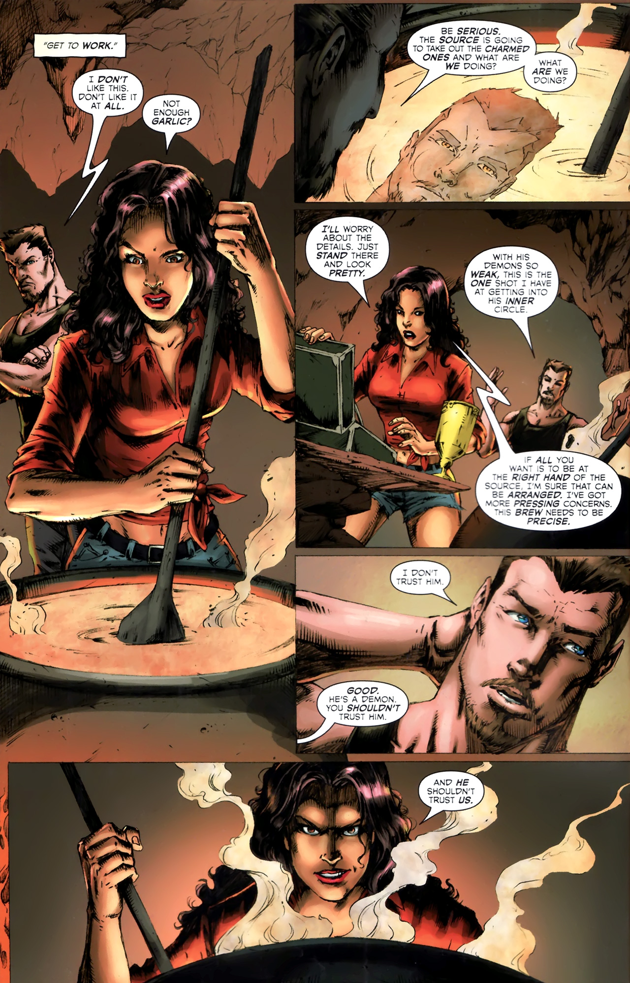 Read online Charmed comic -  Issue #5 - 6