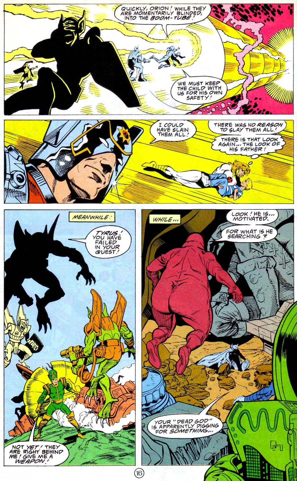 Read online The New Gods (1989) comic -  Issue #26 - 16