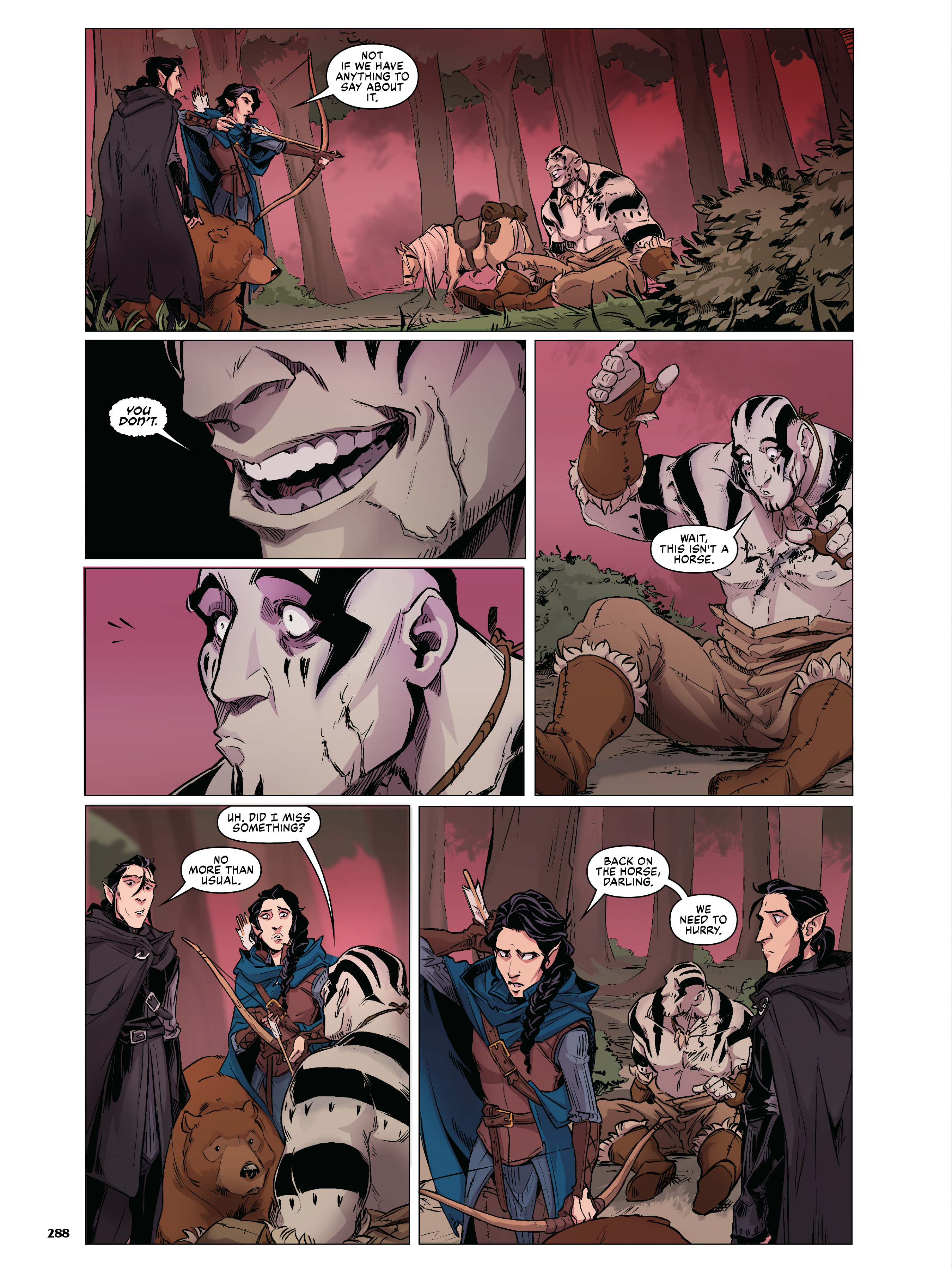 Read online Critical Role Vox Machina Origins comic -  Issue # (2019) _TPB Library Edition (Part 3) - 89