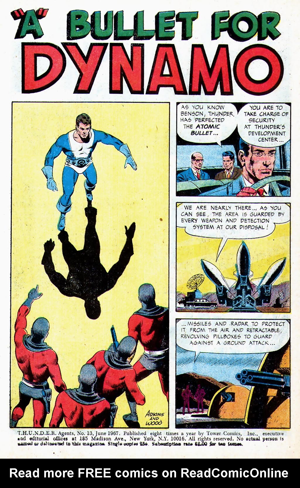 Read online T.H.U.N.D.E.R. Agents (1965) comic -  Issue #13 - 2
