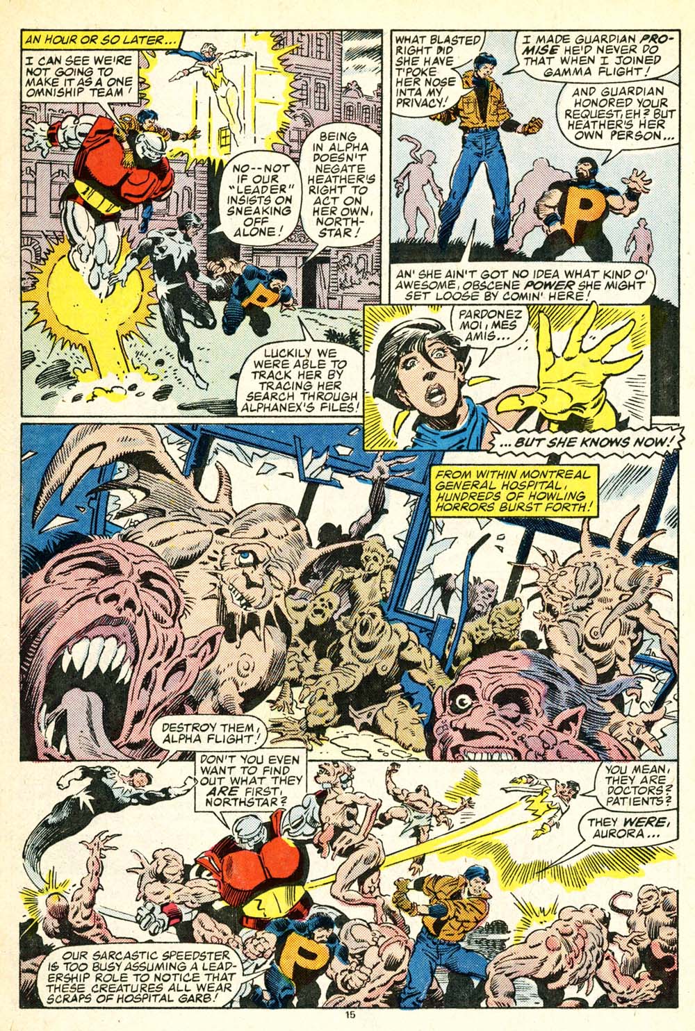 Read online Alpha Flight (1983) comic -  Issue #30 - 16