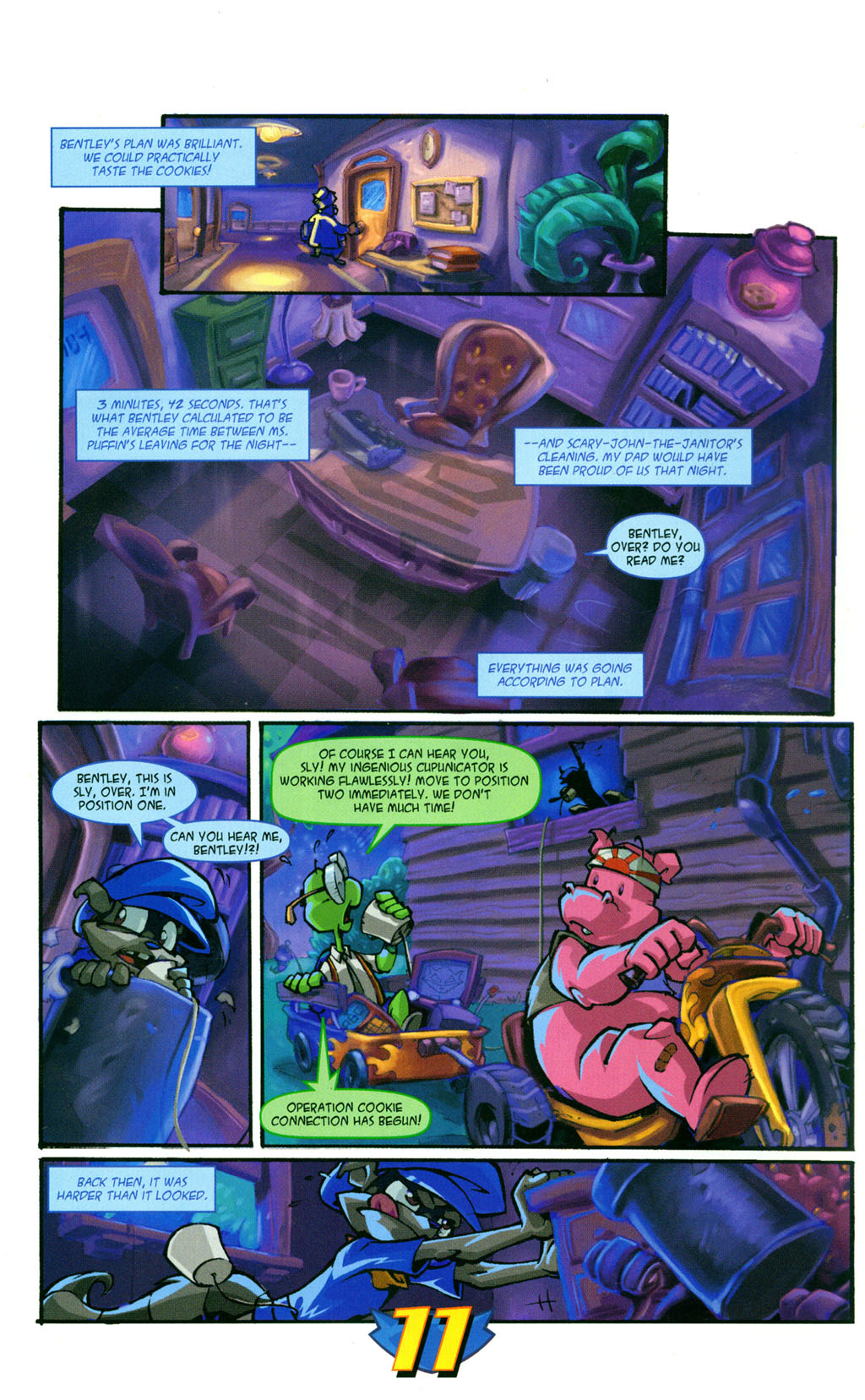 Read online The Adventures of Sly Cooper comic -  Issue #1 - 13