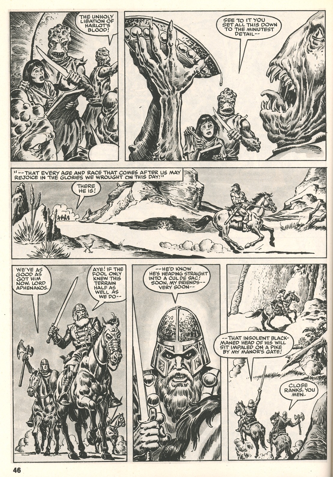 Read online The Savage Sword Of Conan comic -  Issue #109 - 48