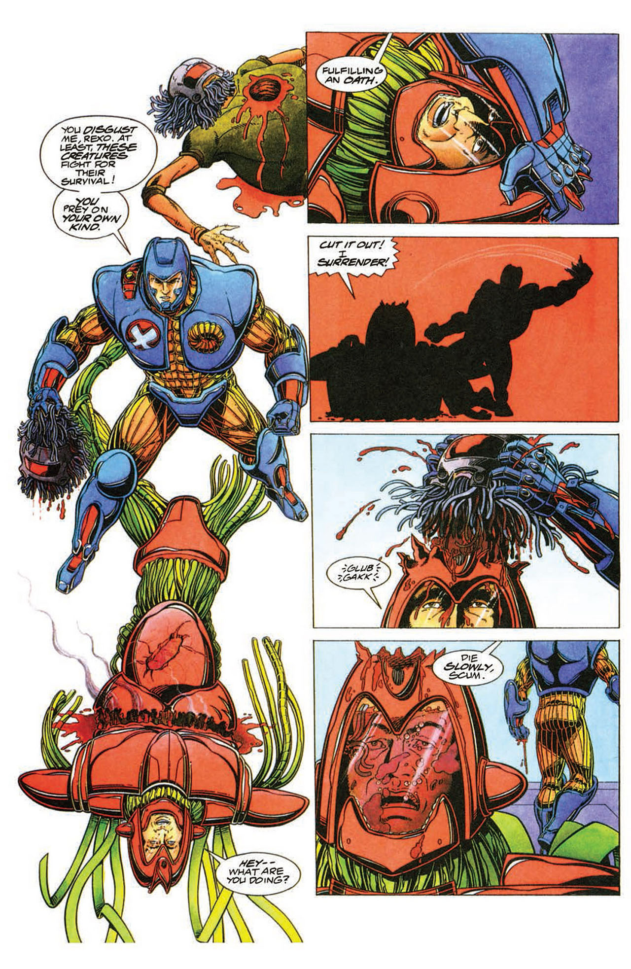 Read online X-O Manowar (1992) comic -  Issue #12 - 13