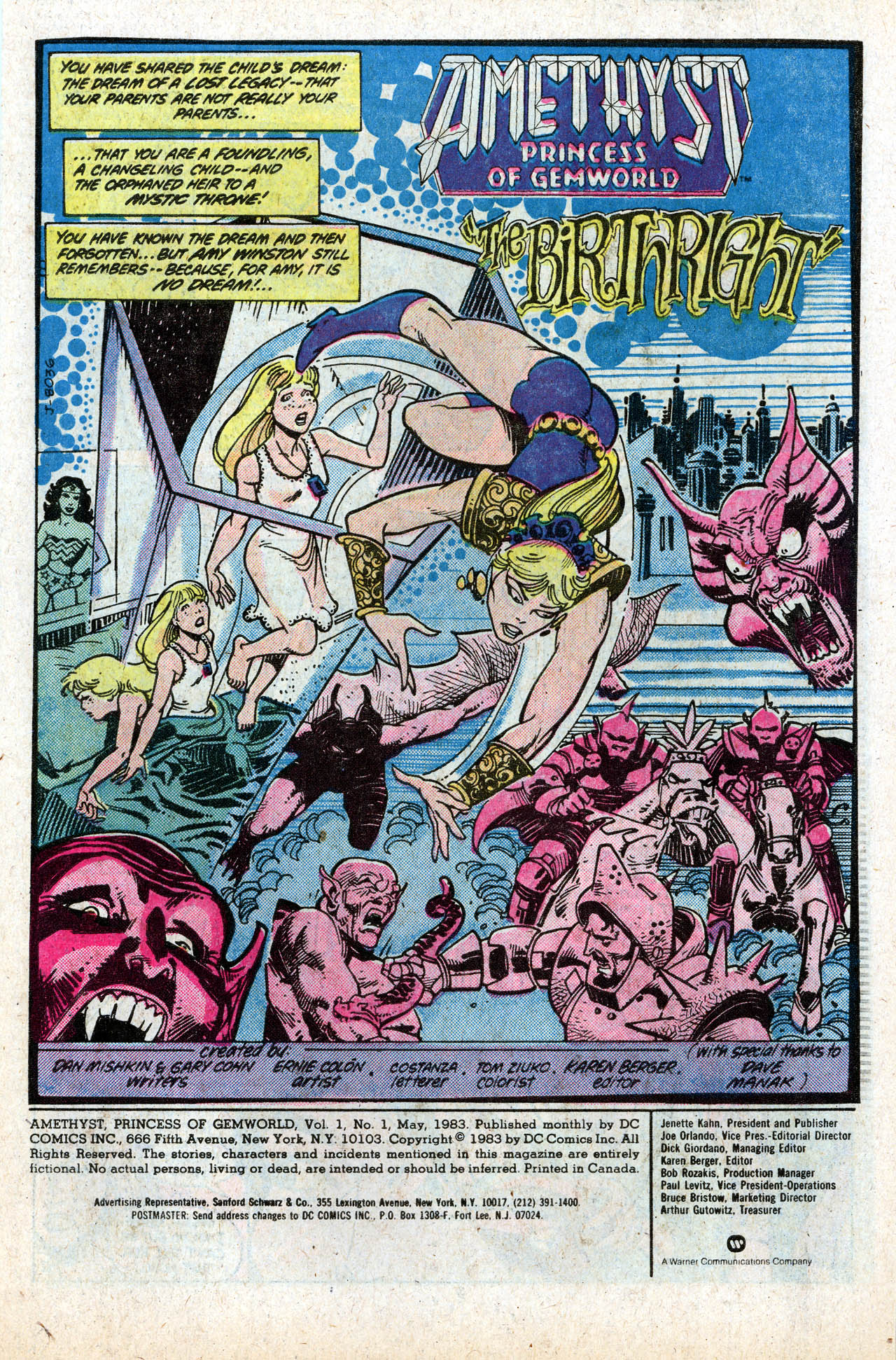 Read online Amethyst, Princess of Gemworld comic -  Issue #1 - 3