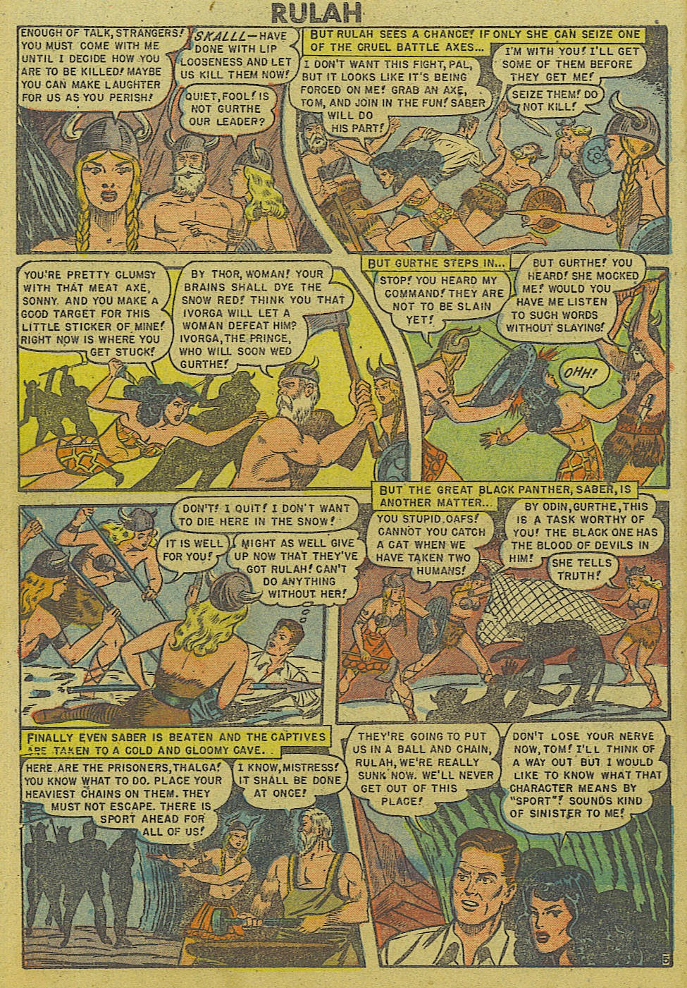 Read online Rulah - Jungle Goddess comic -  Issue #26 - 5