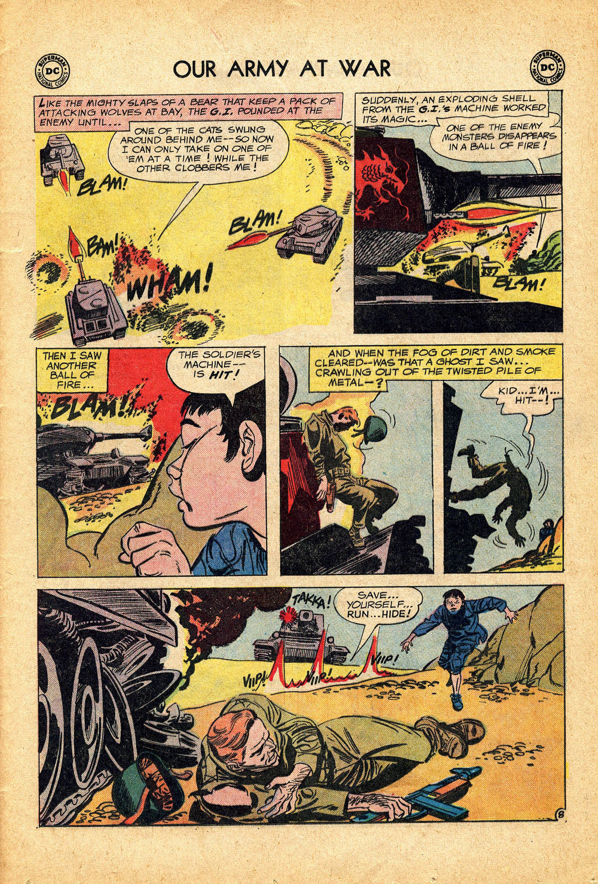 Read online Our Army at War (1952) comic -  Issue #121 - 29