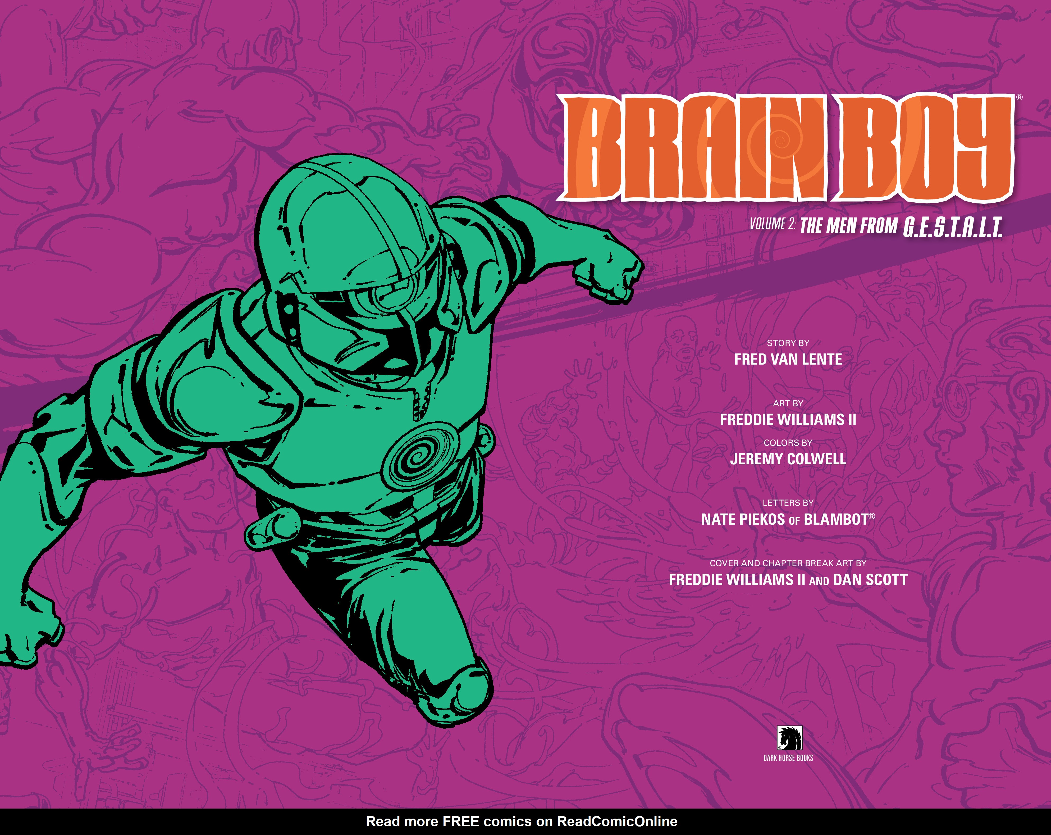 Read online Brain Boy:  The Men from G.E.S.T.A.L.T. comic -  Issue # TPB - 4