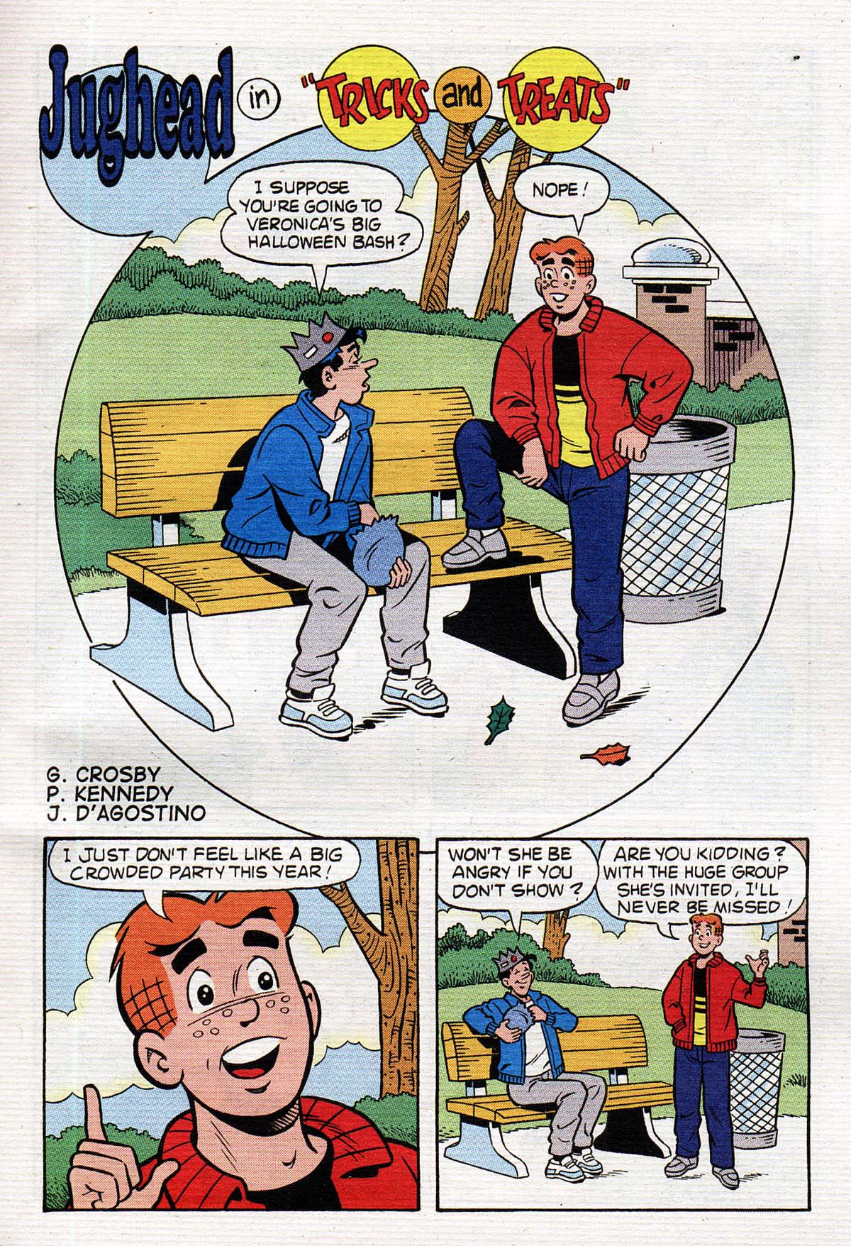 Read online Jughead's Double Digest Magazine comic -  Issue #107 - 188